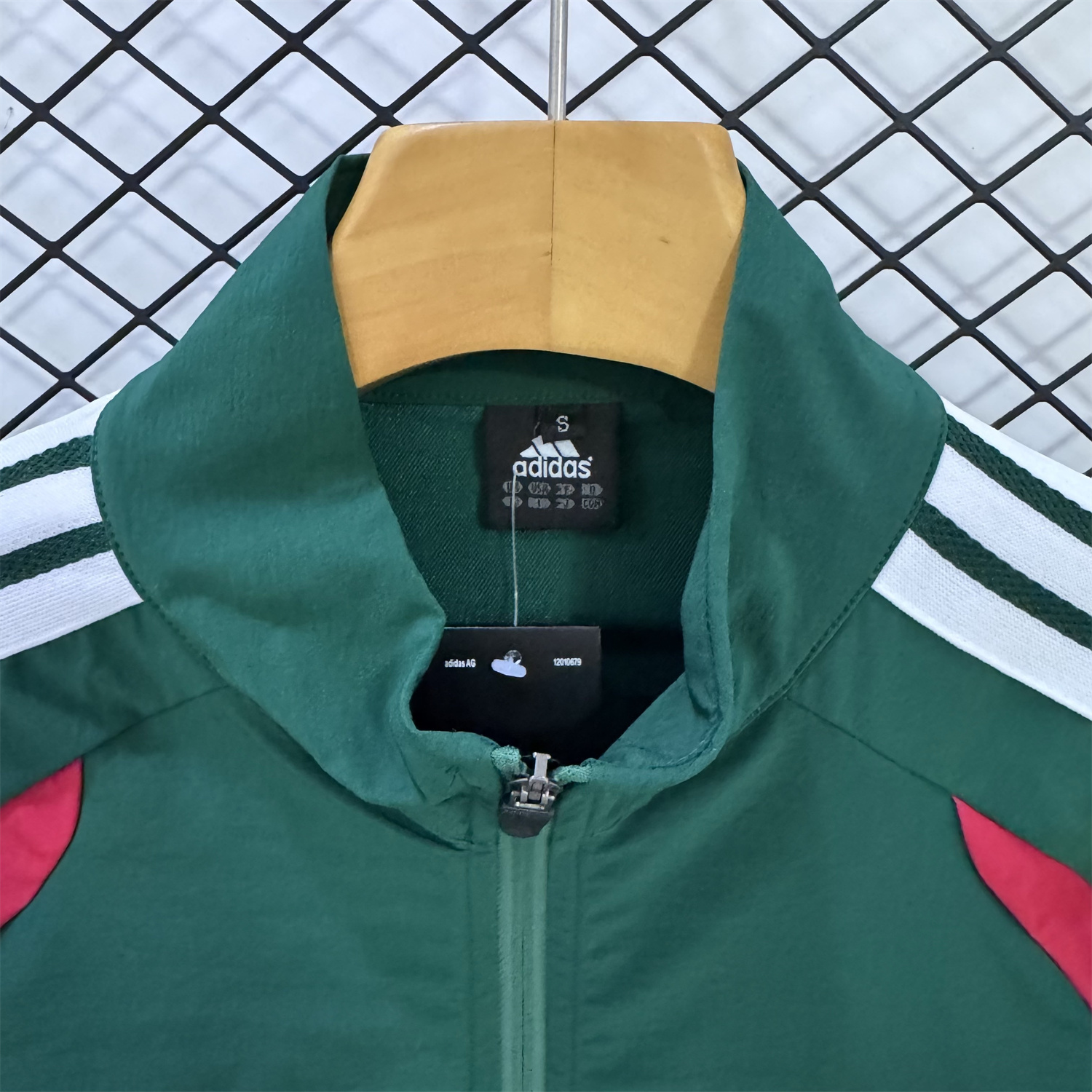 AlphaJersey-Algeria 2026 Windbreaker Training Set - Deep Green Top and Pants