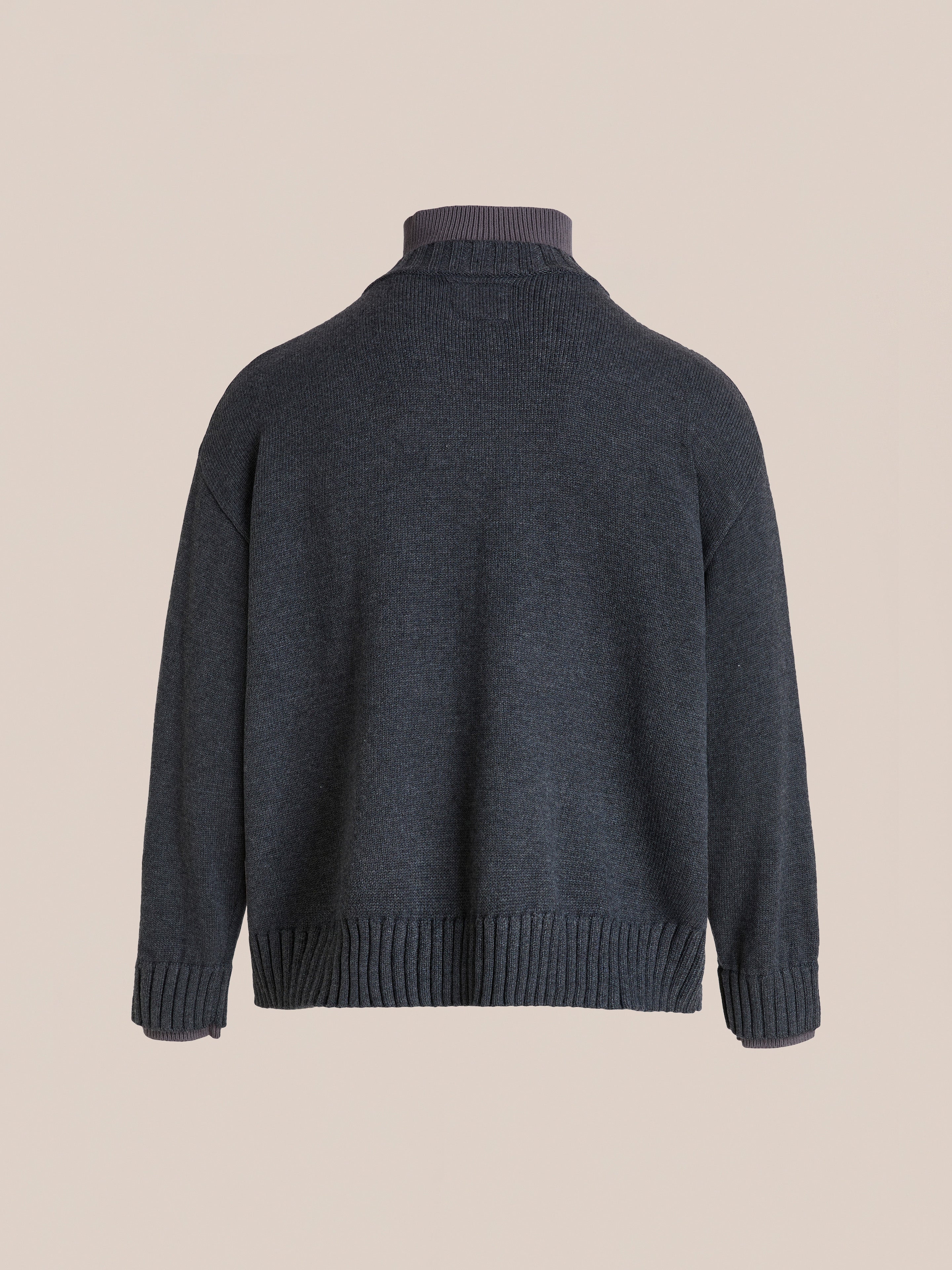 Double Layer Sweater | Modern Menswear by yycbvcnbmmnbm