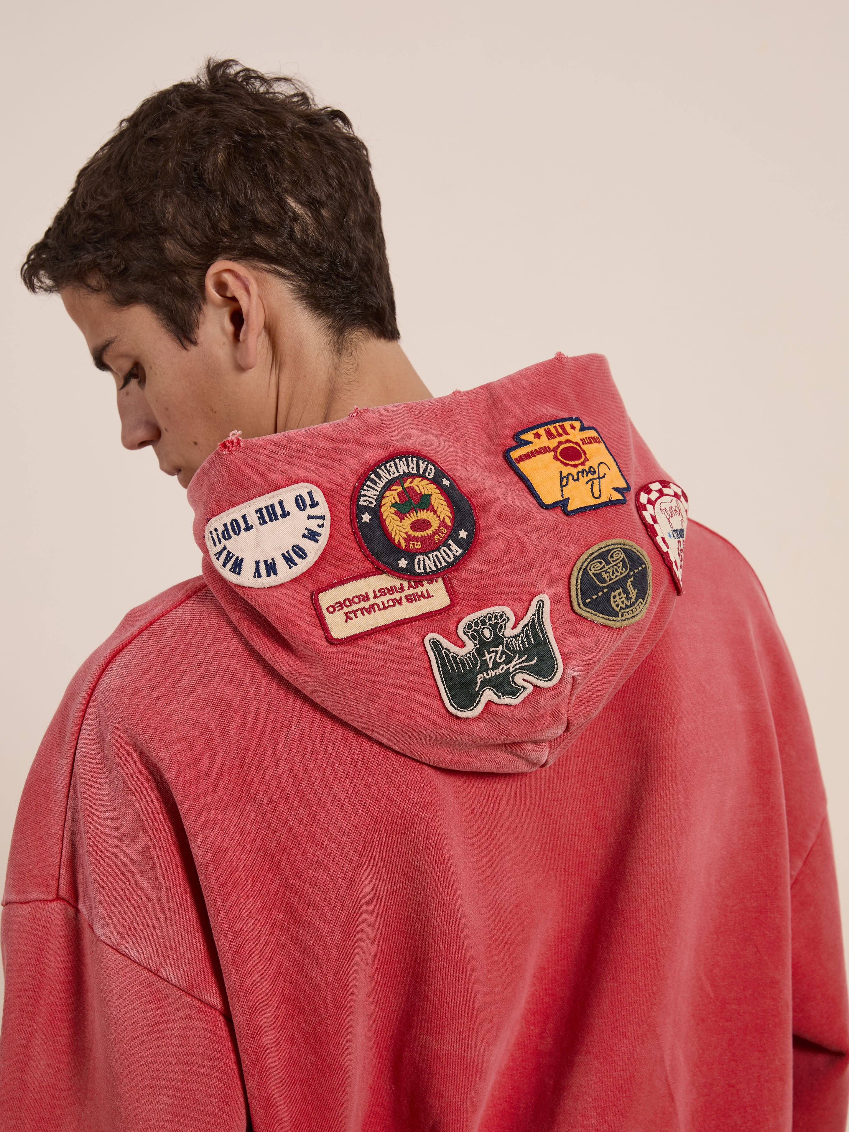 Multi Patch Hoodie | Modern Menswear by yycbvcnbmmnbm