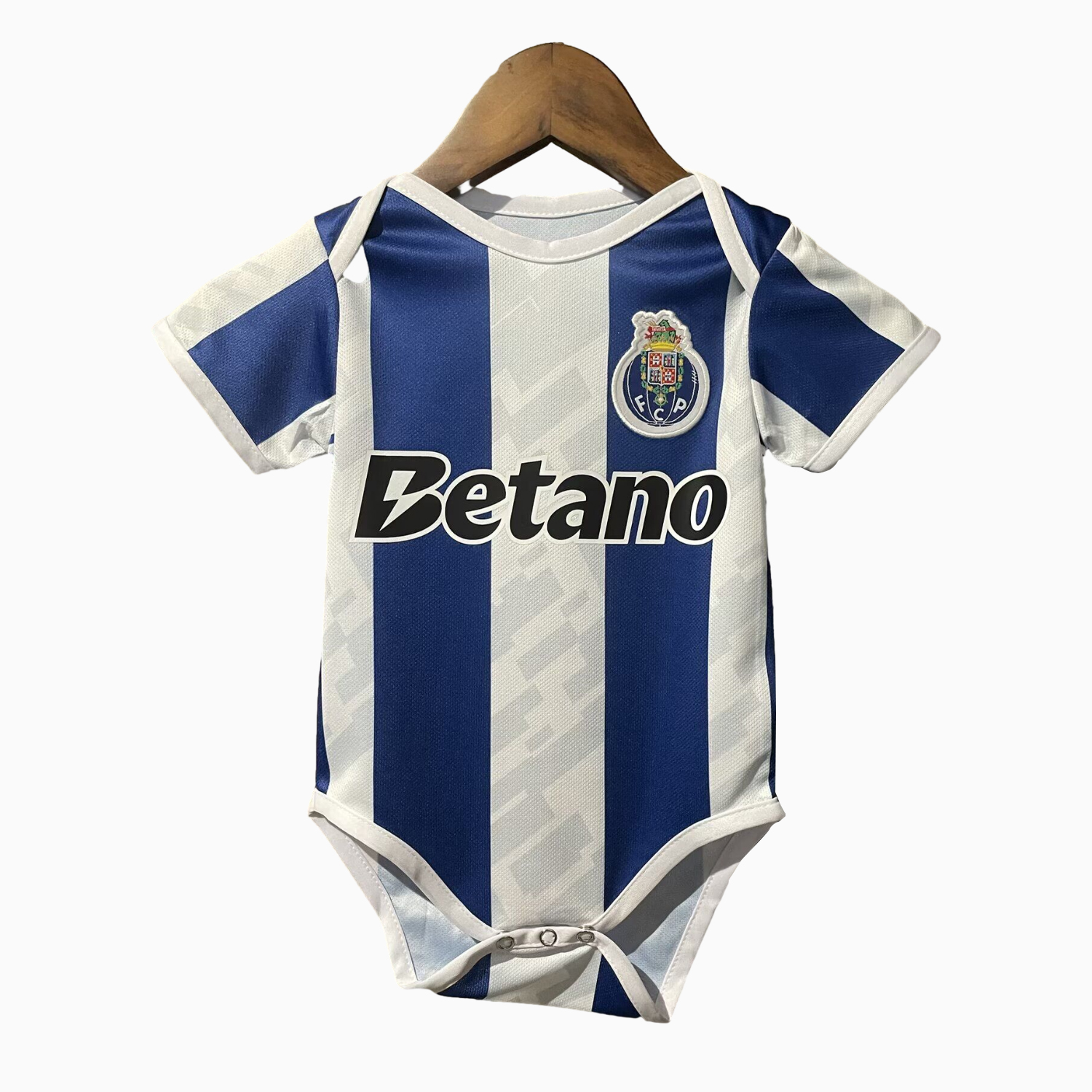 AlphaJersey-Porto 25-26 Home Baby Crawling Suit
