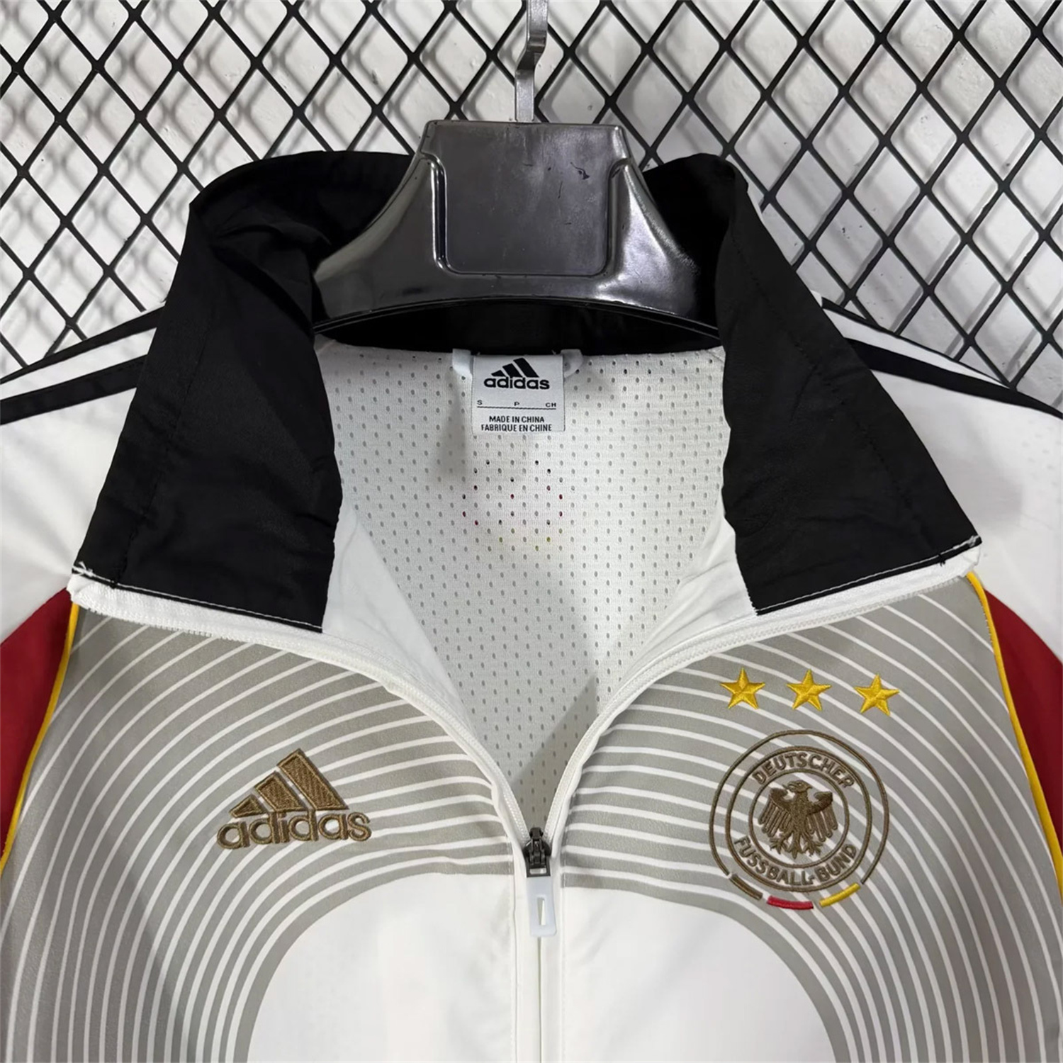 AlphaJersey-Germany 2026 Windbreaker Jacket - White