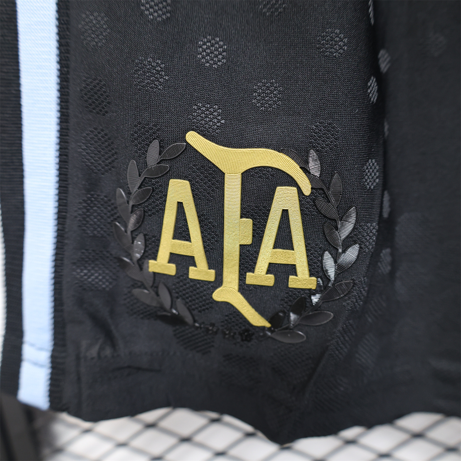 AlphaJersey-Argentina 25-26 Black Shorts - Player Version