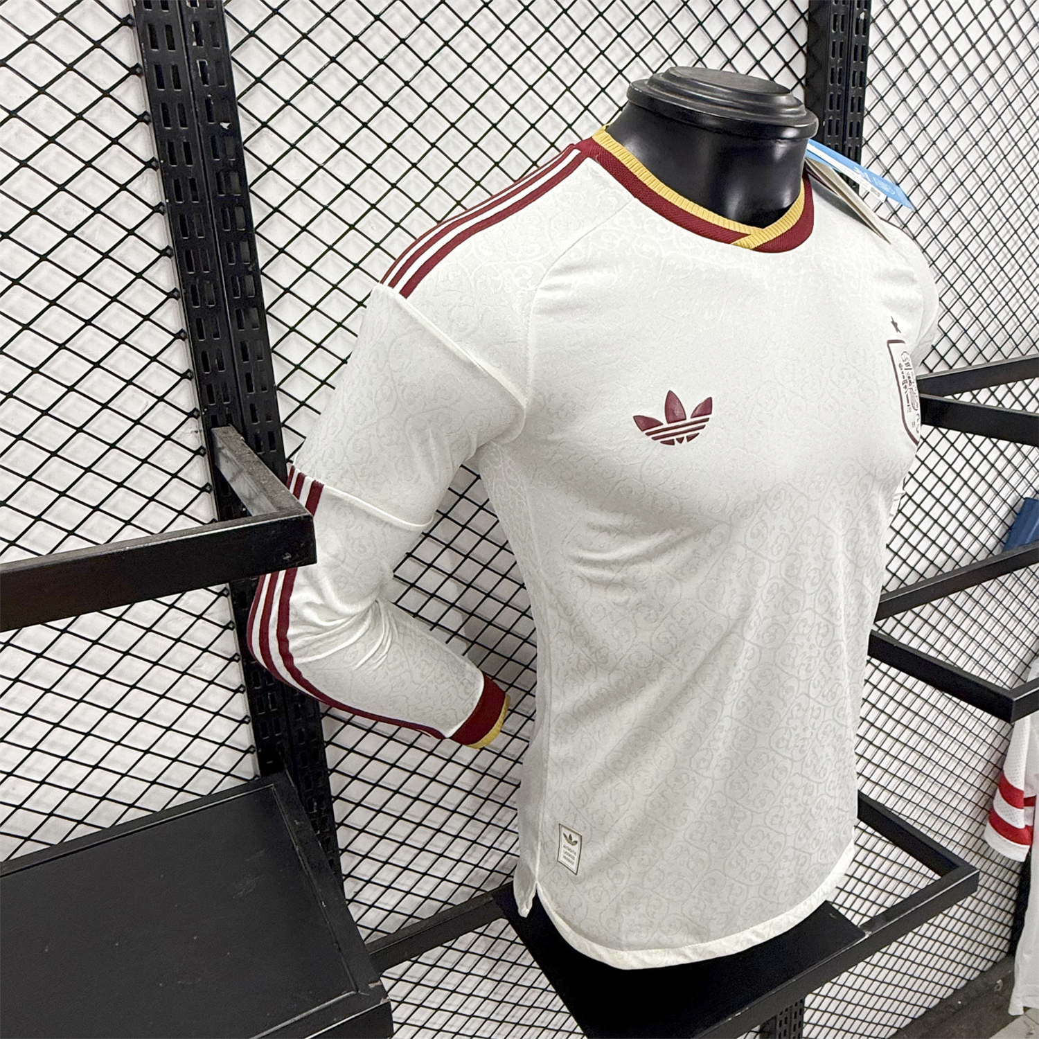 AlphaJersey-Spain 2026 Away Long Sleeves Jersey - Player Version