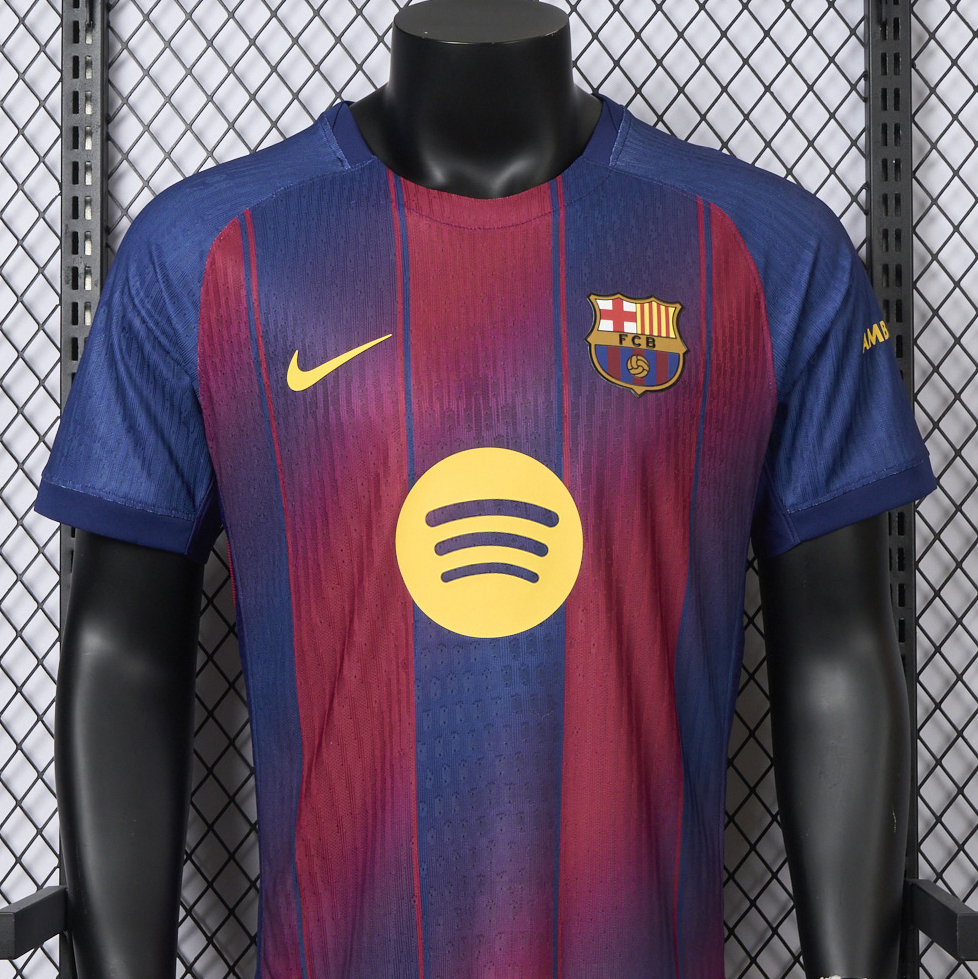 AlphaJersey-【Yamal Special Font】Barcelona 25-26 Home Jersey - Player Version