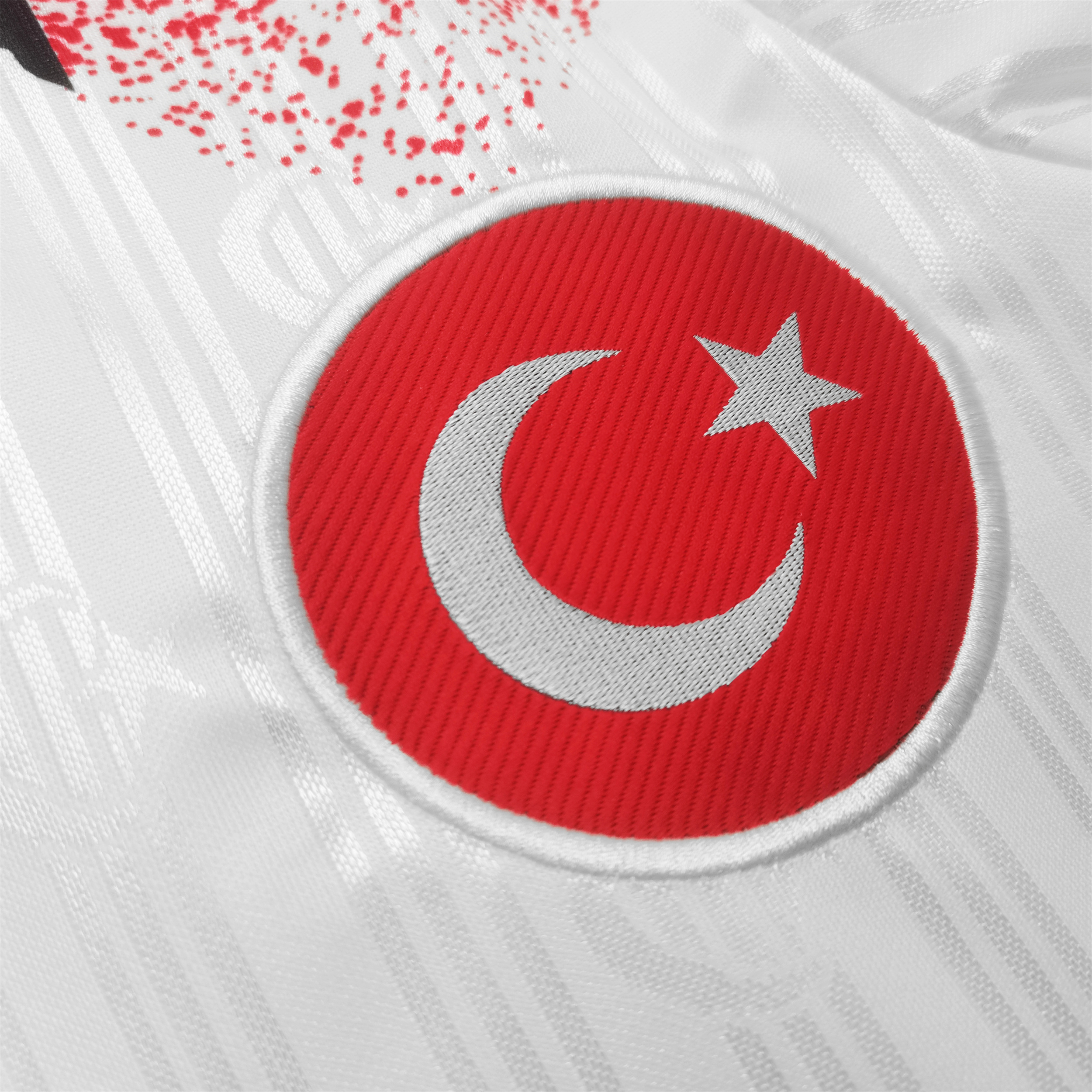 AlphaJersey-Retro Turkey 1996 Away Stadium Jersey