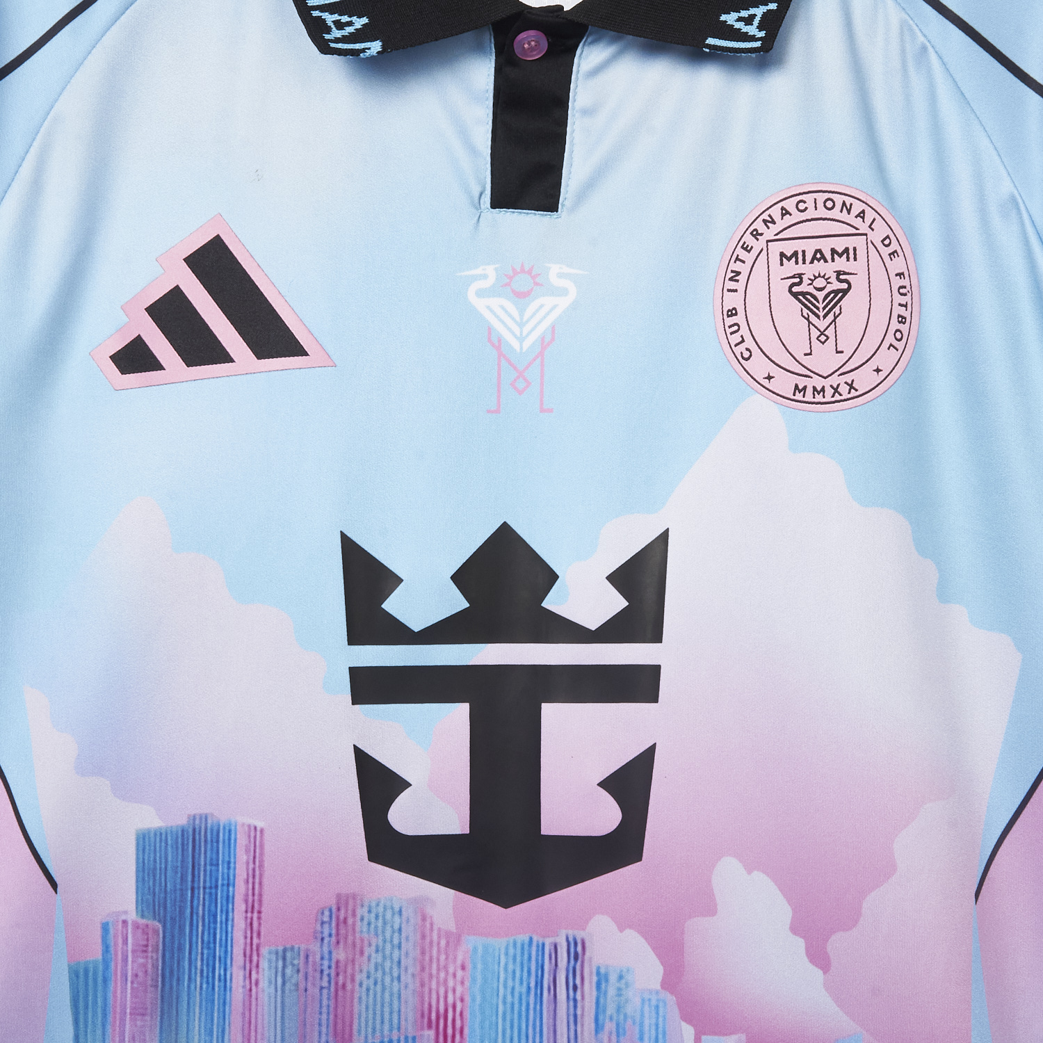 AlphaJersey-INT M.A.M 2025 Blue City Silhouette Special Edition Jersey - Fans Version