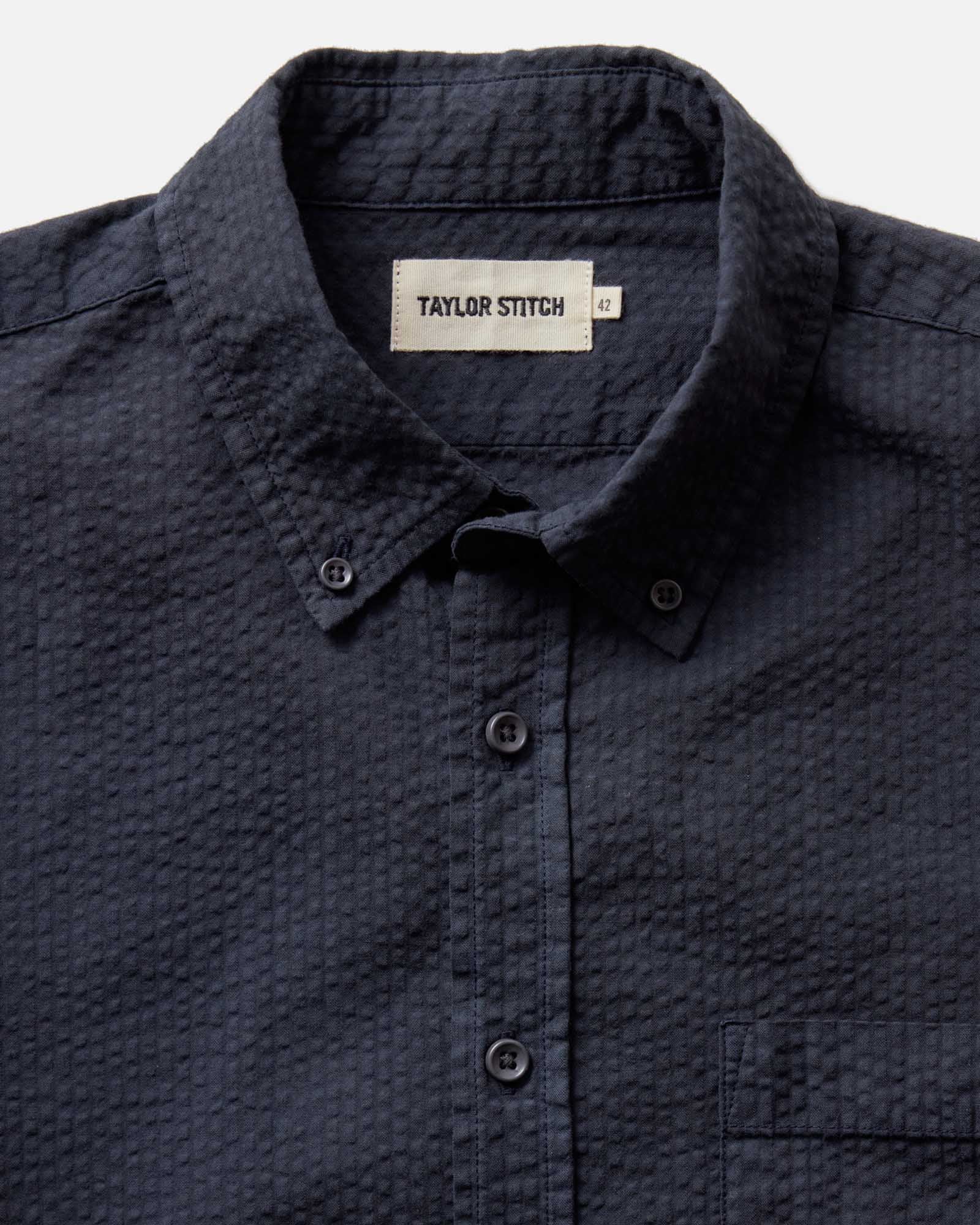 The Jack in Dark Navy Seersucker | Modern Menswear by yycbvcnbmmnbm
