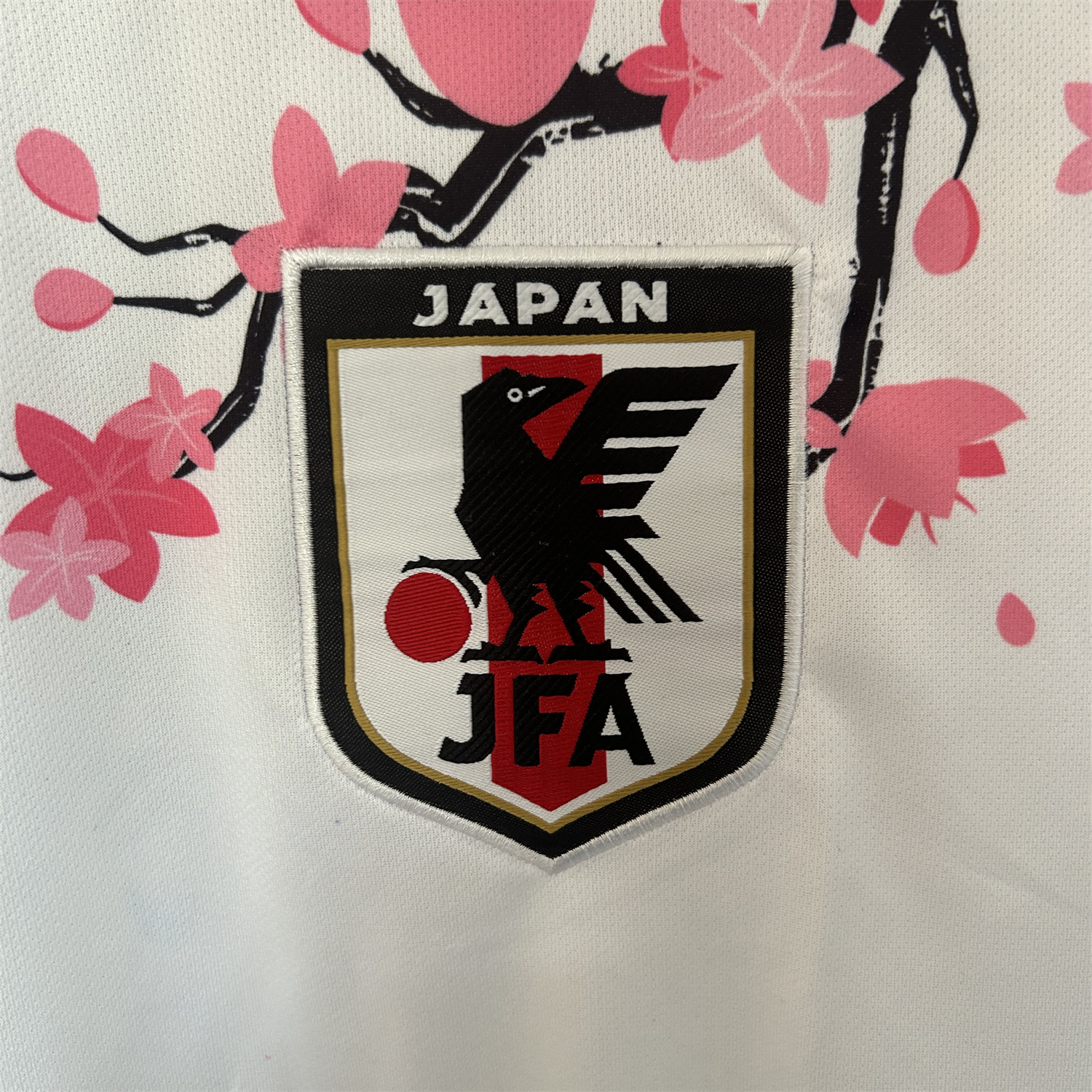 AlphaJersey-Japan 25-26 Conan Skateboarding Under The Cherry Blossom Tree White Special Jersey - Fans Version