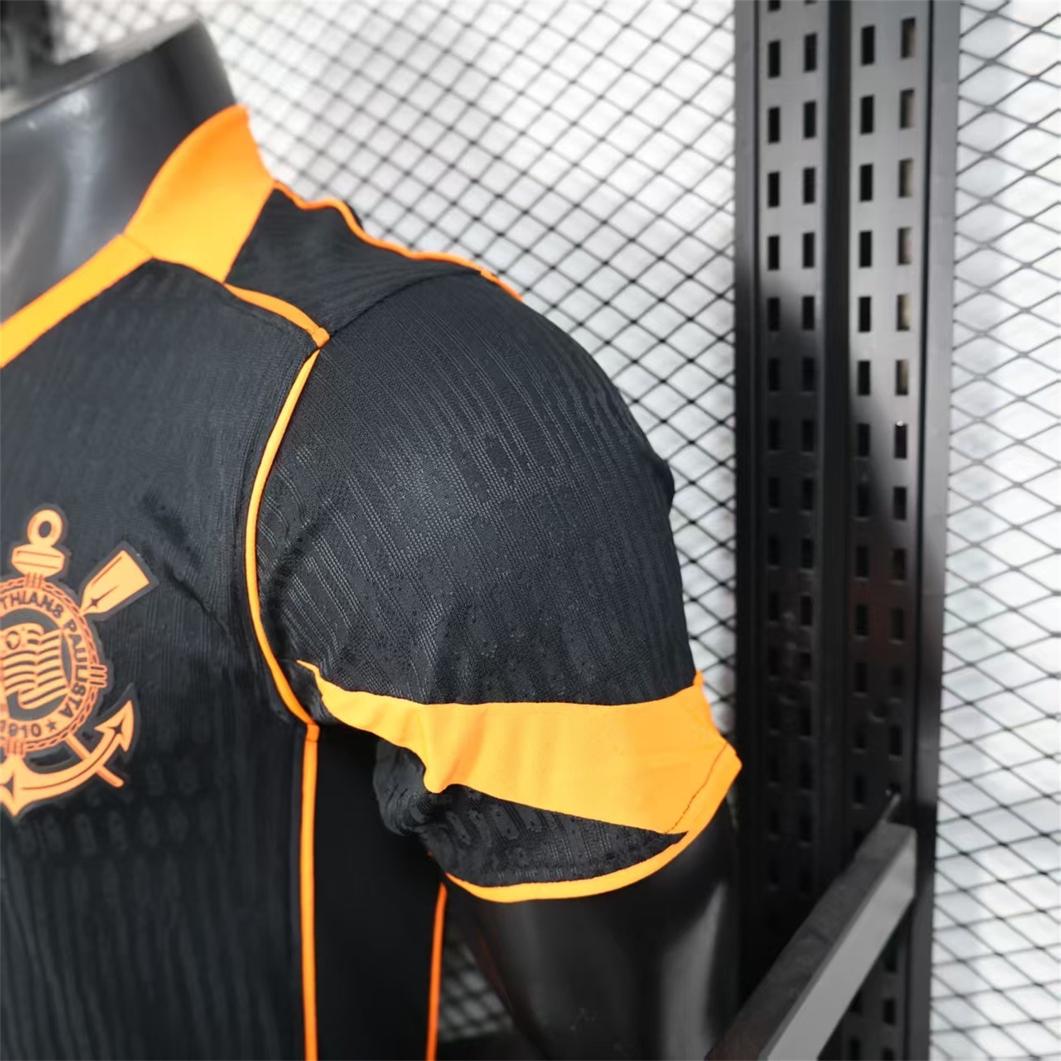 AlphaJersey-Corinthians 25-26 Third Black Jersey - Player Version