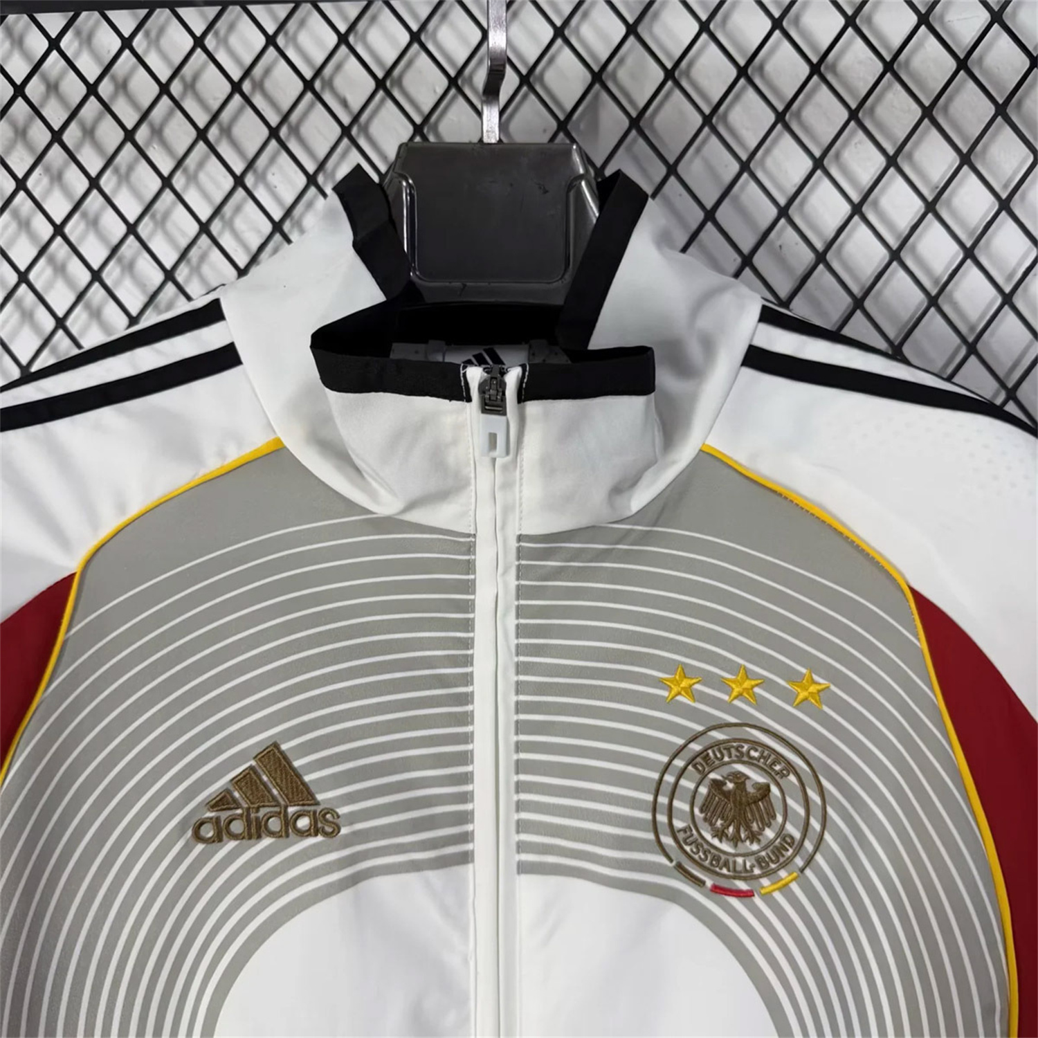 AlphaJersey-Germany 2026 Windbreaker Jacket - White