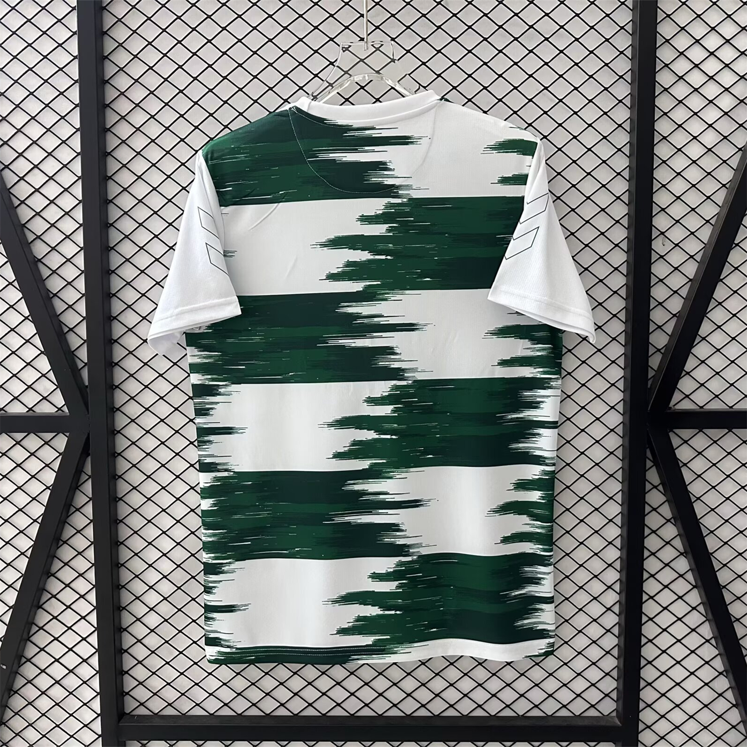 AlphaJersey-AS Saint-Etienne 25-26 Pre-Match Green And White Jersey - Fans Version