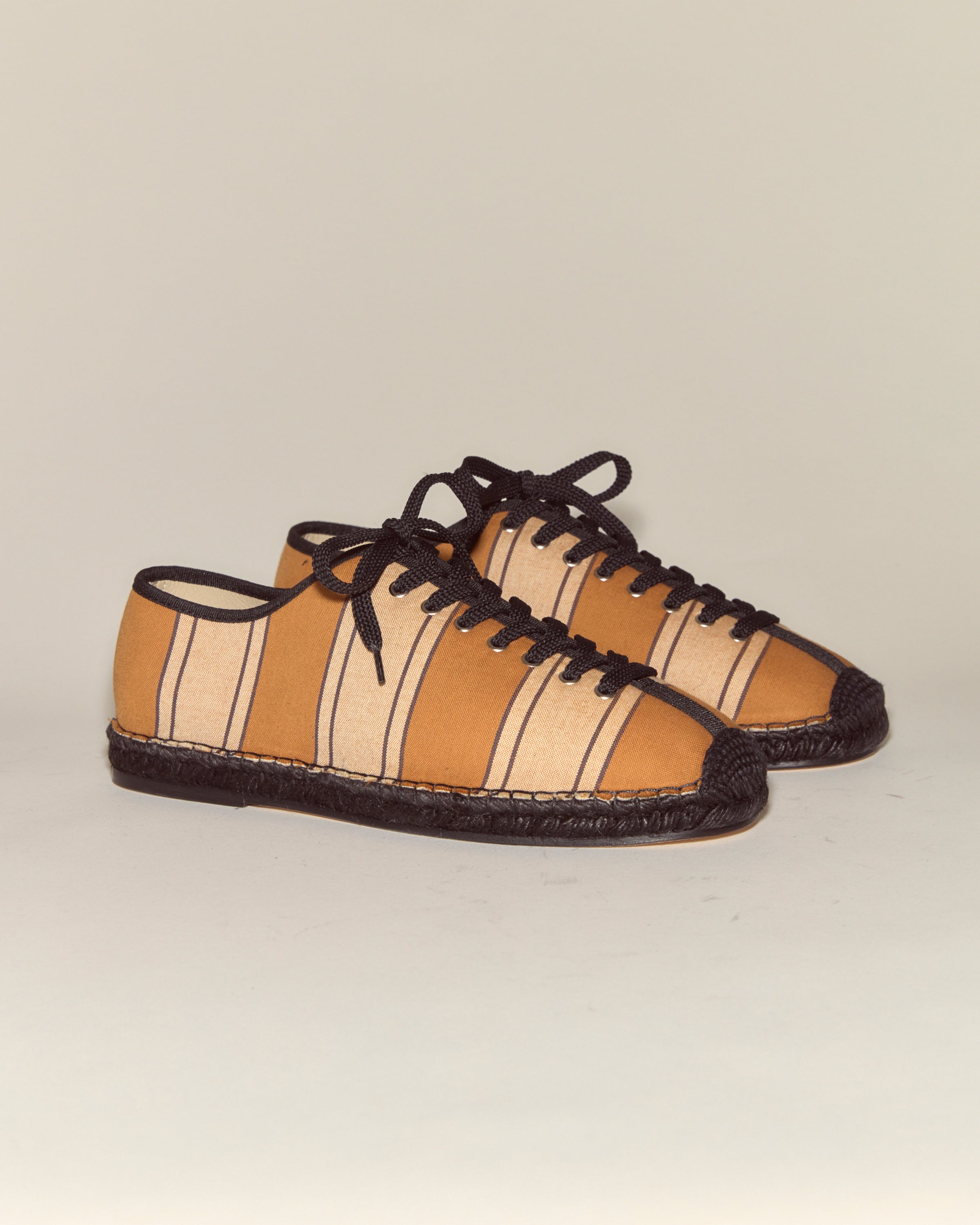 Awning Stripe Tennis Espadrilles | Modern Menswear by yycbvcnbmmnbm