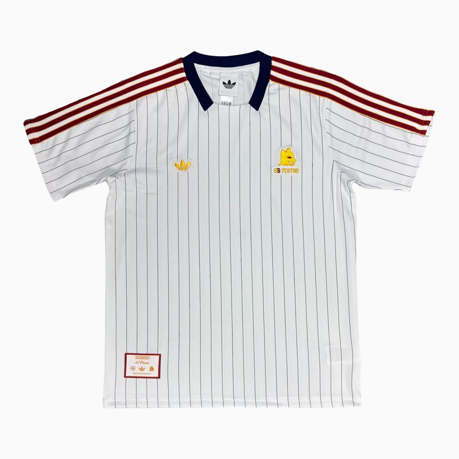 AlphaJersey-AS Roma 25-26 Travel Special White Jersey - Fans Version