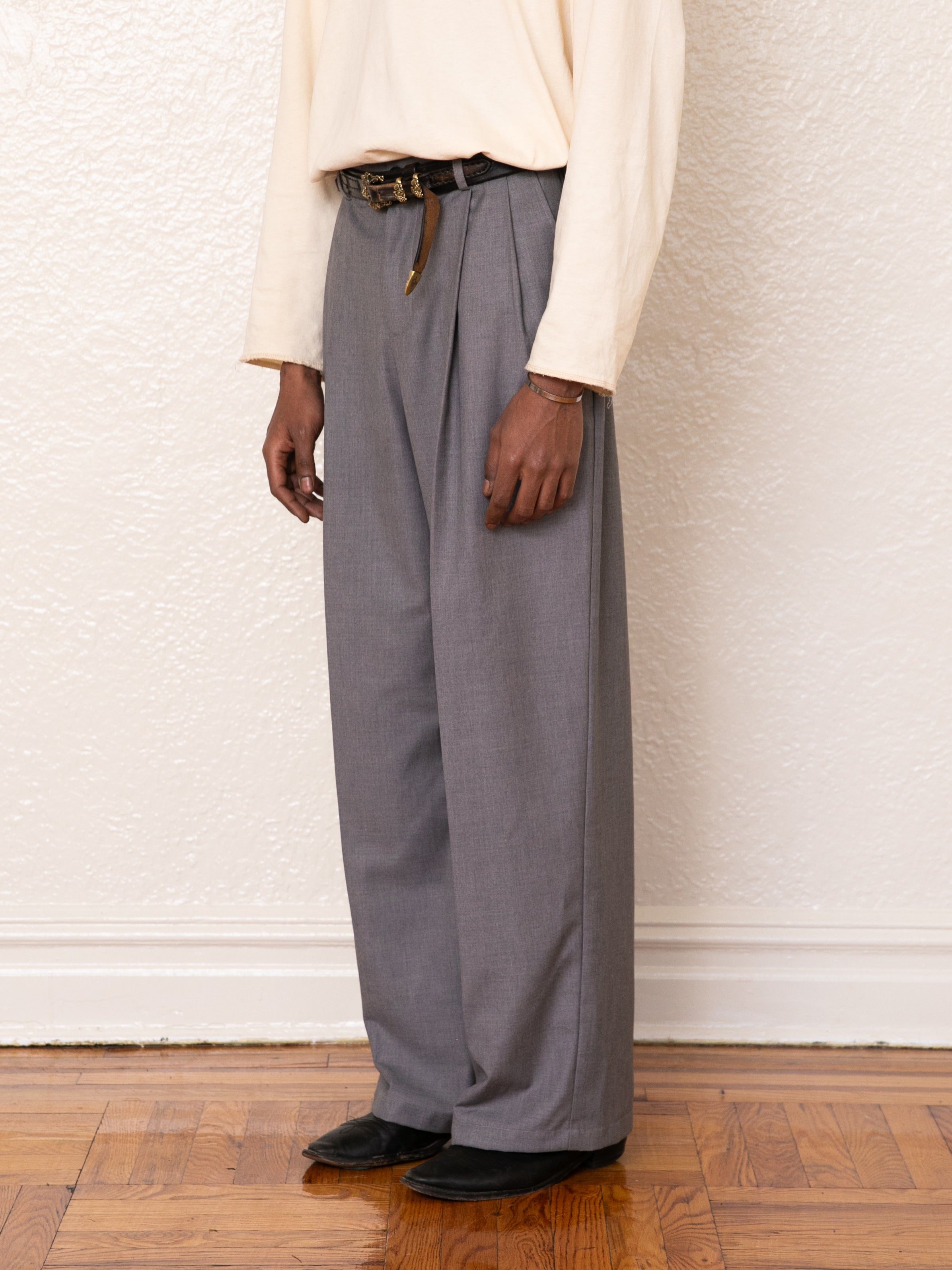 Pleated Trousers | Modern Menswear by yycbvcnbmmnbm