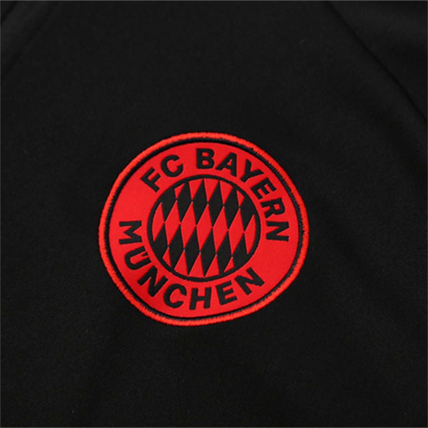 AlphaJersey-Bayern Munich 25-26 Kid Long Sleeves Training Set - Black Top & Black Pants