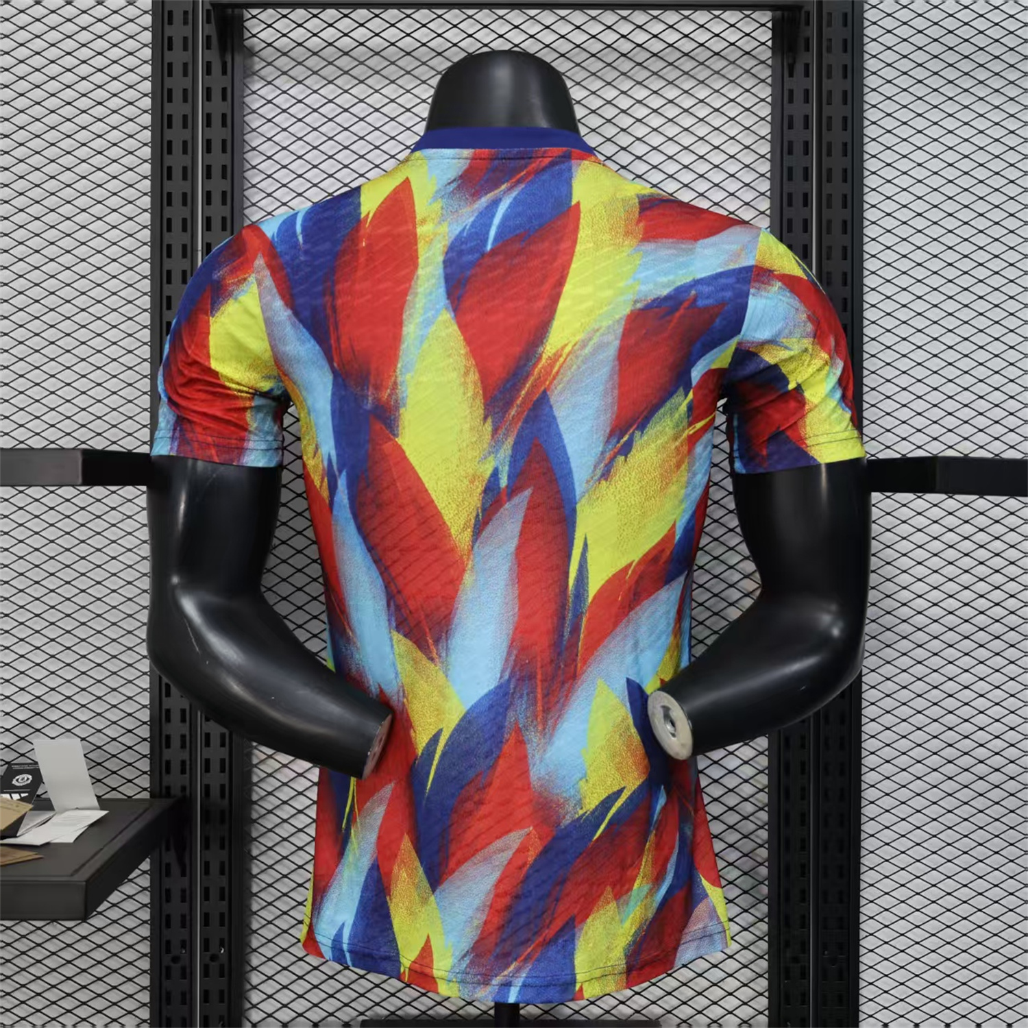 AlphaJersey-Arsenal 25-26 Colorful Flame Graffiti Pre-match Training Jersey - Player Version