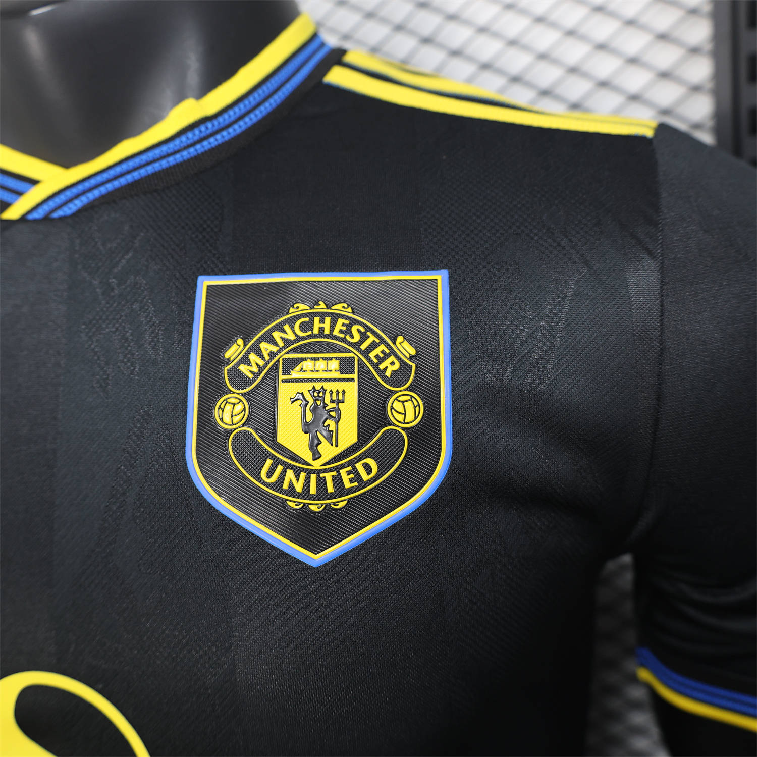 AlphaJersey-Manchester United 25-26 Third Black Jersey - Player Version