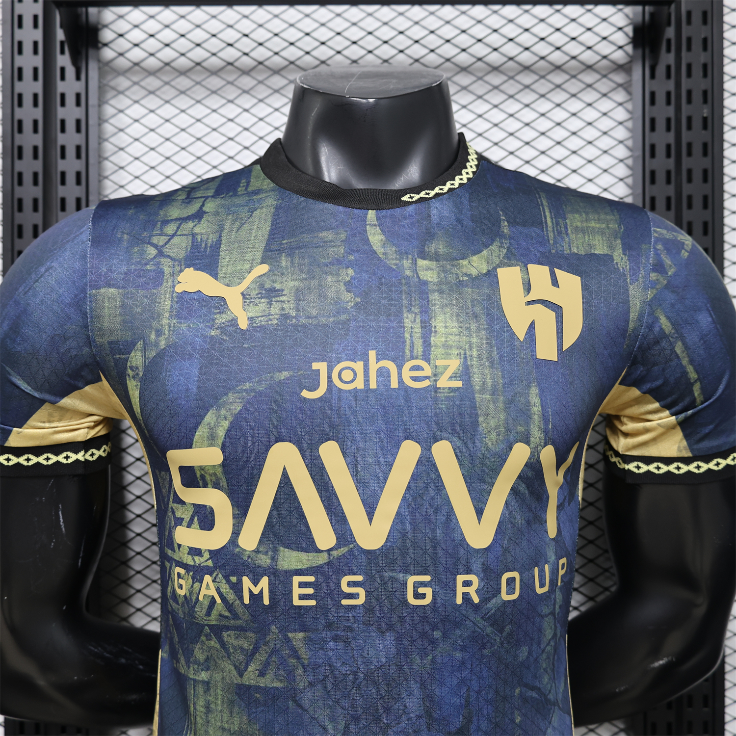 AlphaJersey-Al Hilal Riyadh Crescent 26-27 Navy blue Special Jersey - Player Version