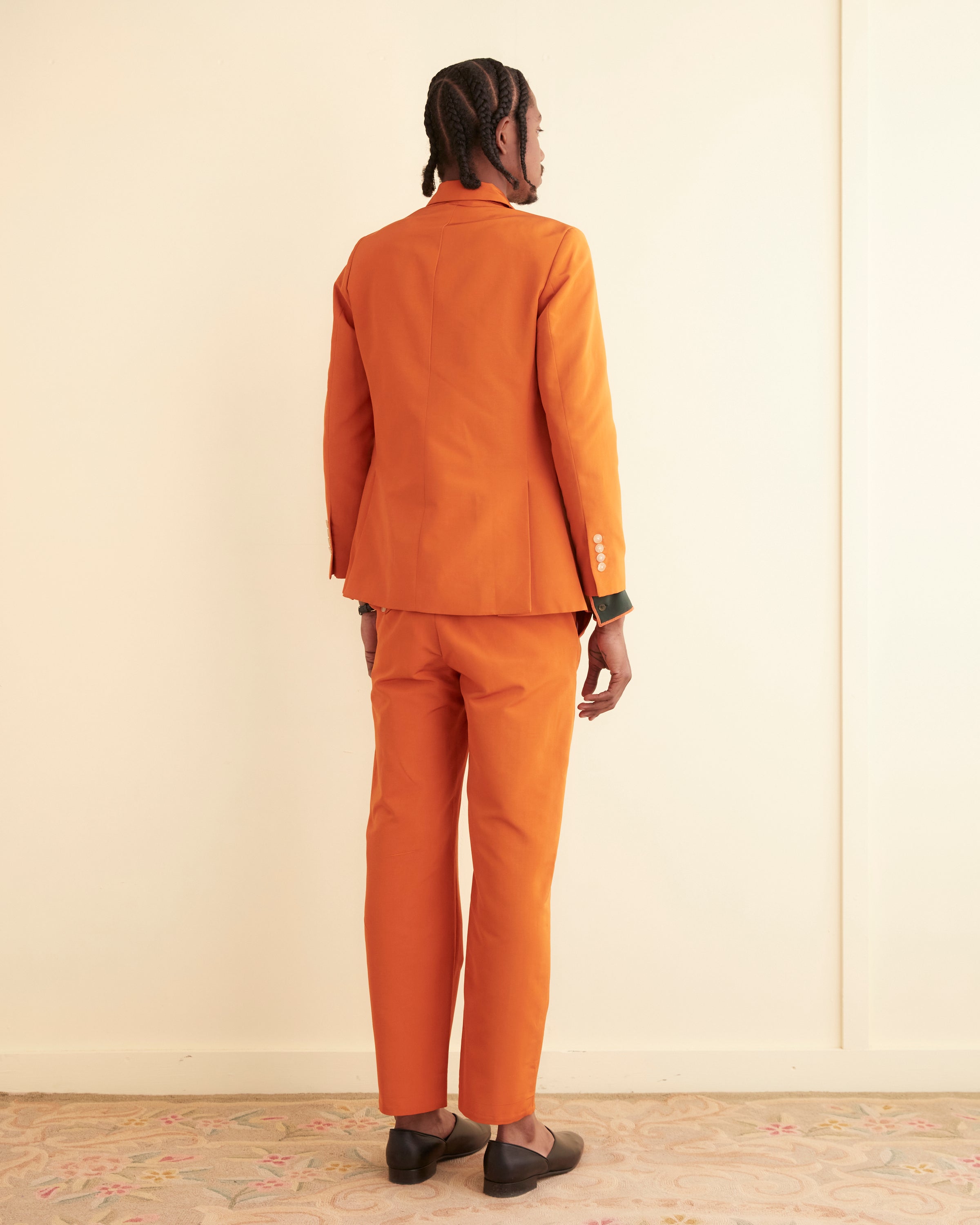 Ginger Faille Single-Breasted Suit Jacket | Modern Menswear by yycbvcnbmmnbm