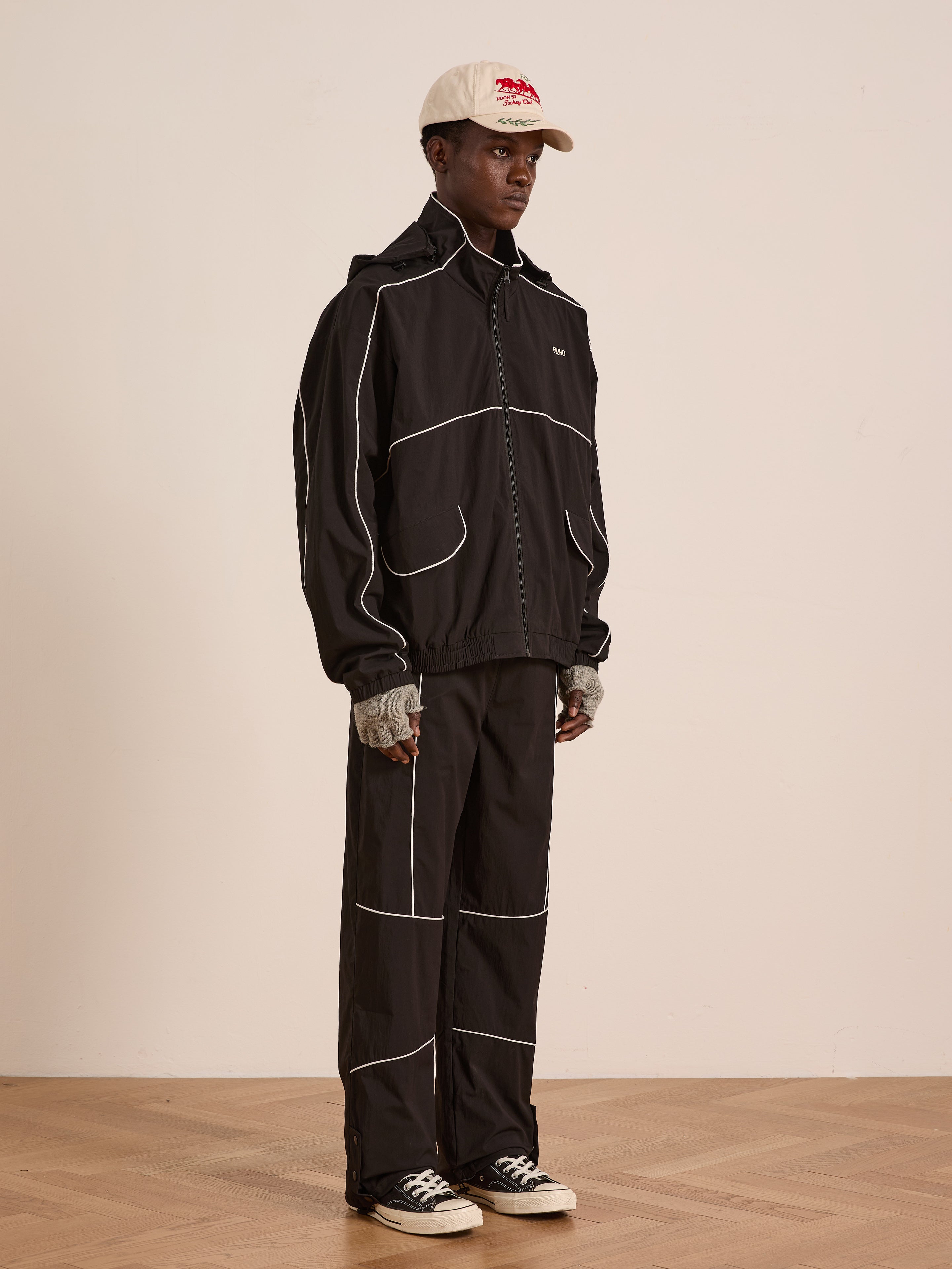 Arena Stripe Track Pants | Modern Menswear by yycbvcnbmmnbm