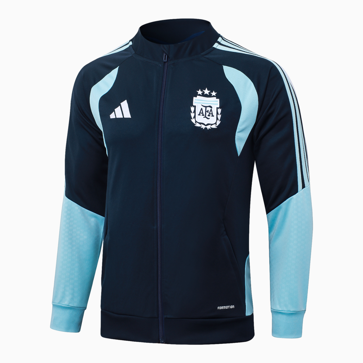 AlphaJersey-Argentina 25-26 Windbreaker Training Set - Dark Blue Top and Pants