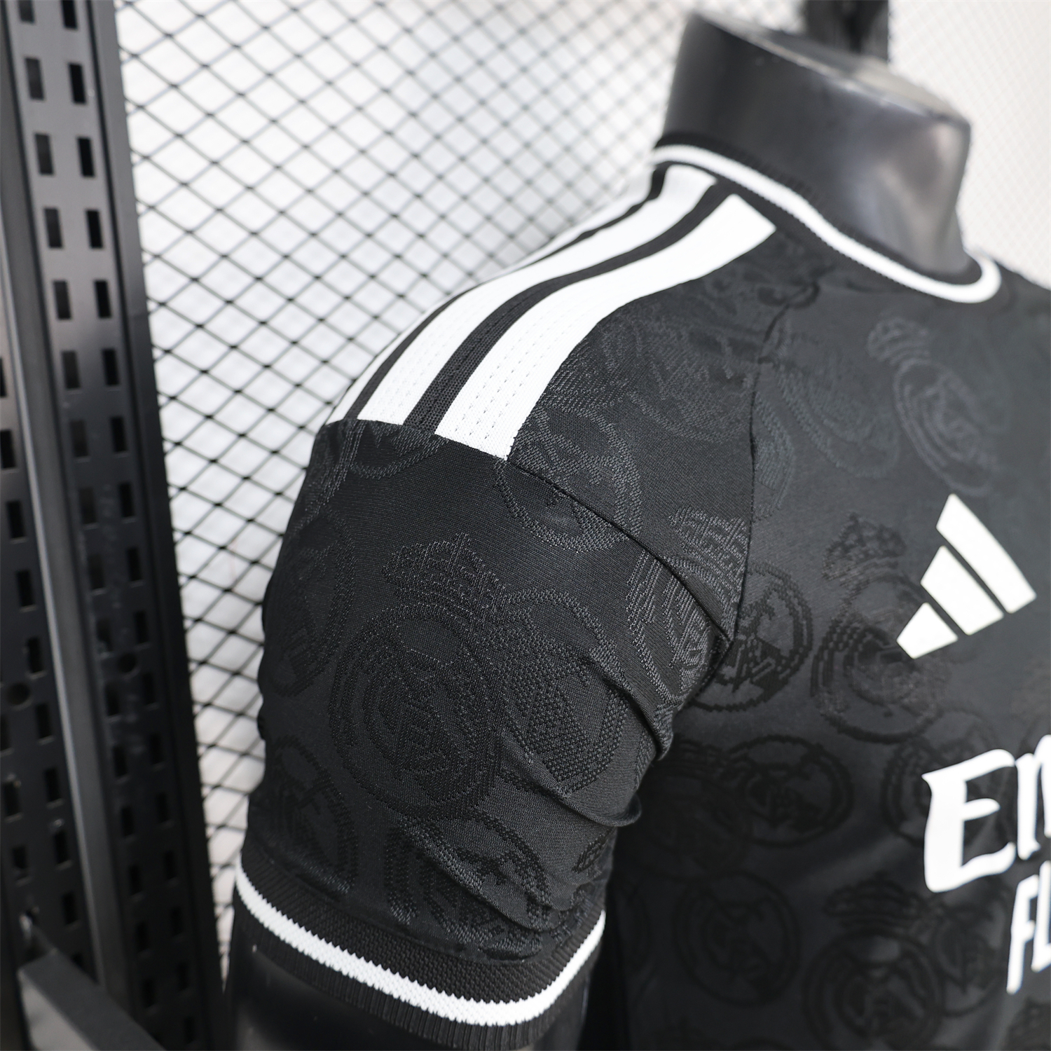 AlphaJersey-Real Madrid 25-26 Black Special Jersey - Player Version