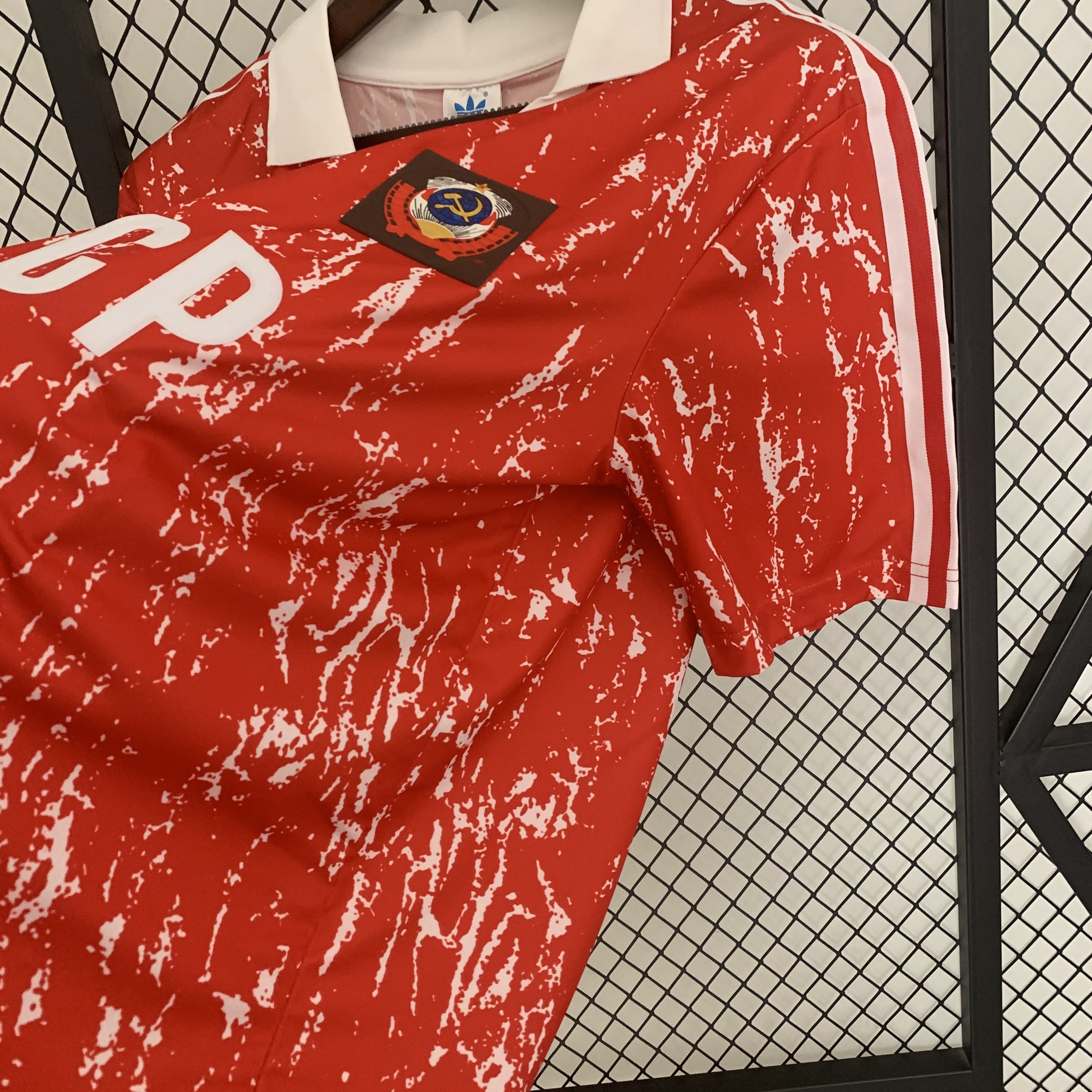 AlphaJersey-Retro Soviet Union 1990 Home Stadium Jersey