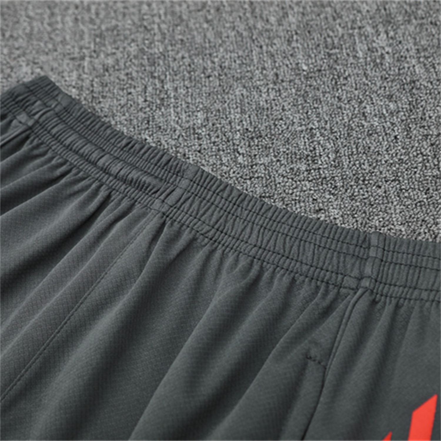 AlphaJersey-Bayern Munich 25-26 Kids Short-Sleeve Training Set - Orange Top & Gray shorts