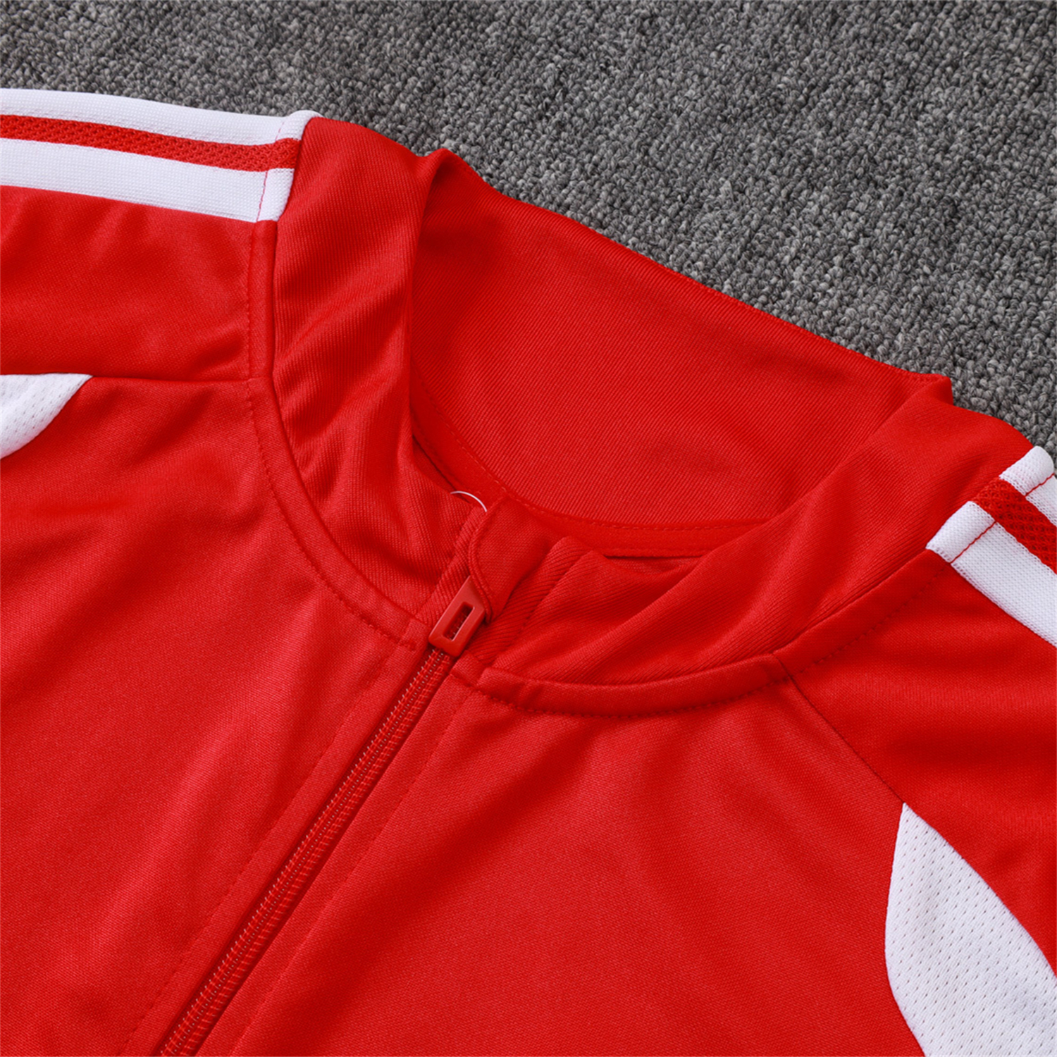 AlphaJersey-Arsenal 26-27 Jacket Training Tracksuit - Red Jackets & Black Pants