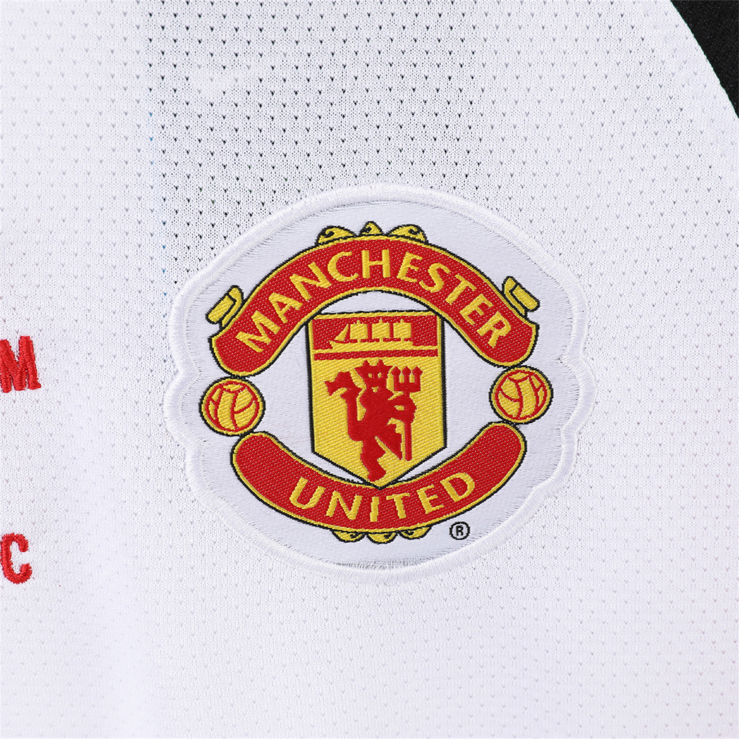 AlphaJersey-Retro Manchester United 10-11 Away Long Sleeves Jersey - Champions League Final Version