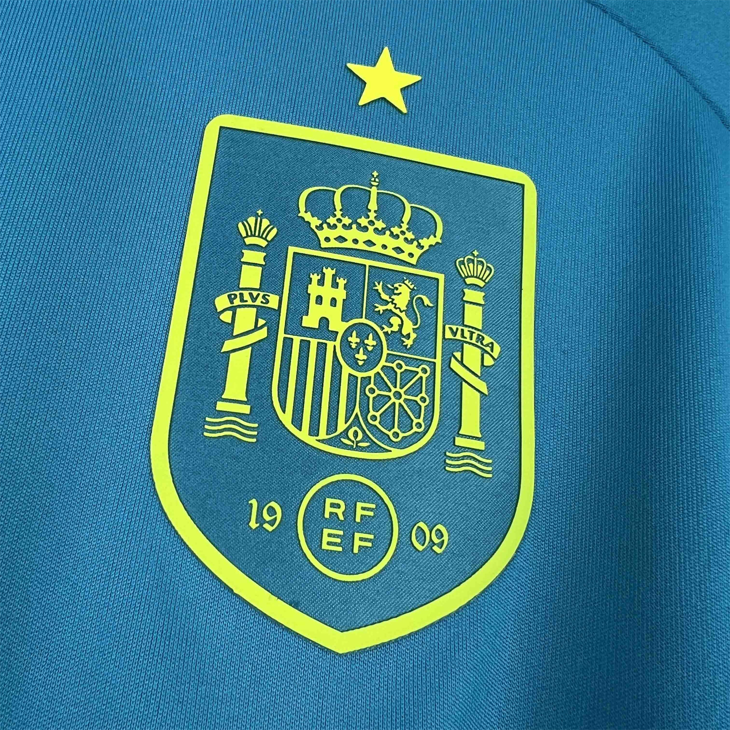 AlphaJersey-Spain 2026 Goalkeeper Blue Jersey - Fans Version