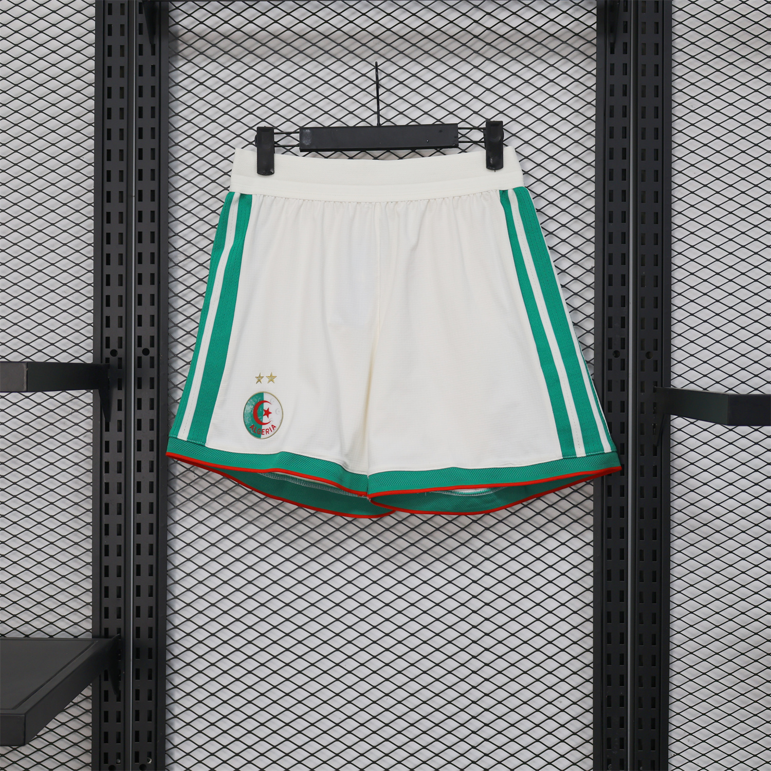 AlphaJersey-Algeria 2026 Home White Shorts - Player Version