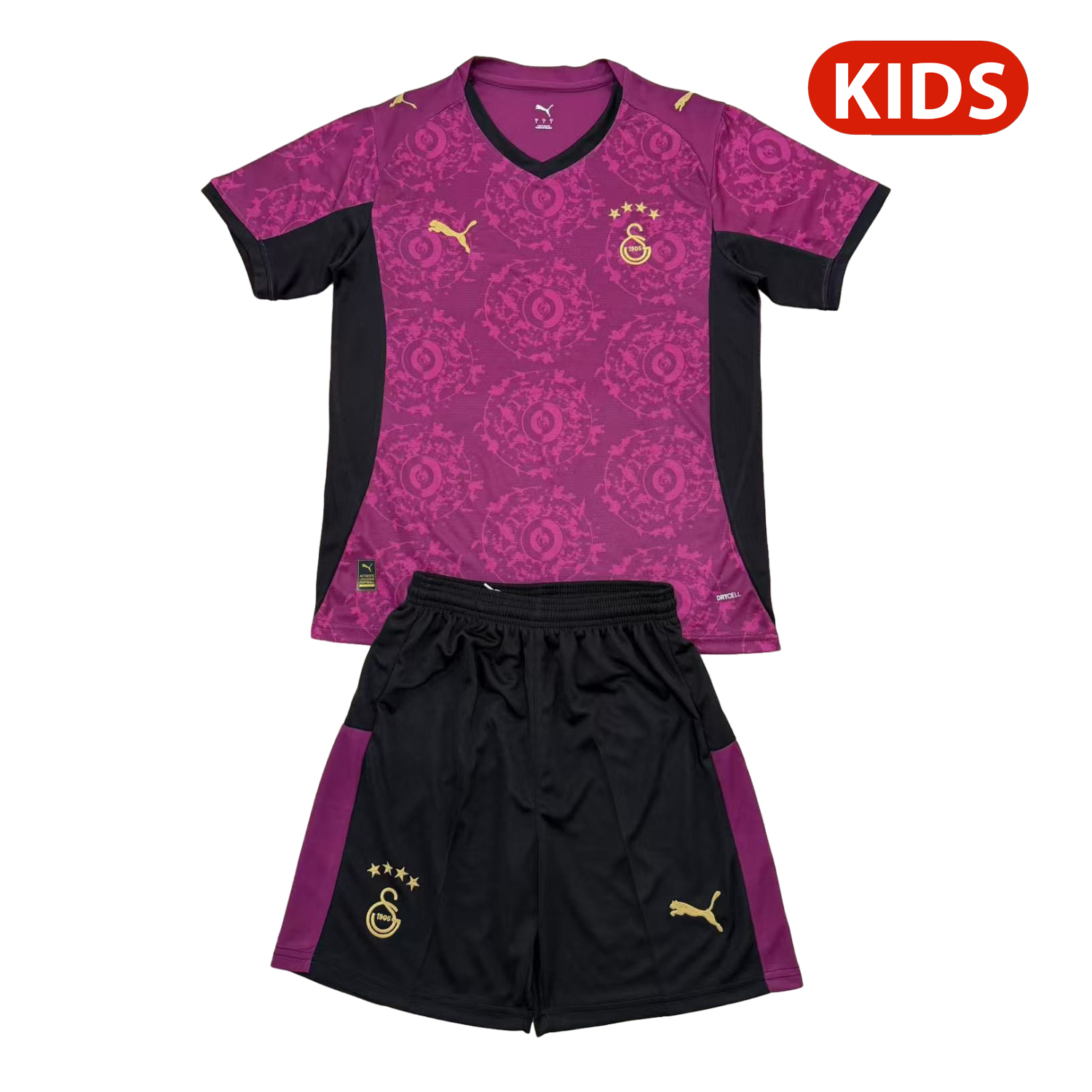 AlphaJersey-Galatasaray 25-26 Third Unsponsored Kids Kit