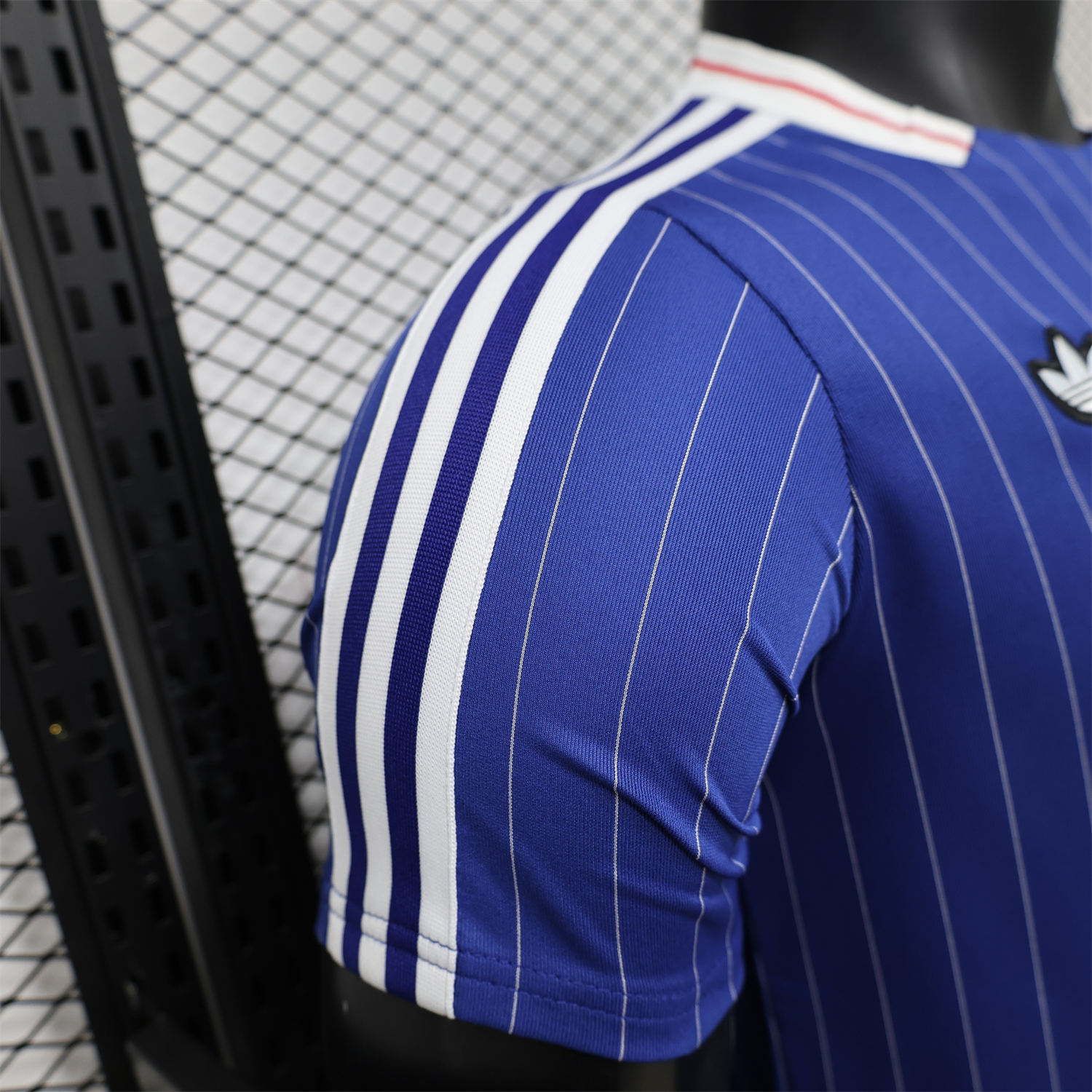 AlphaJersey-Japan 2026 Terrace Icon Retro Casual Style Blue Jersey - Player Version