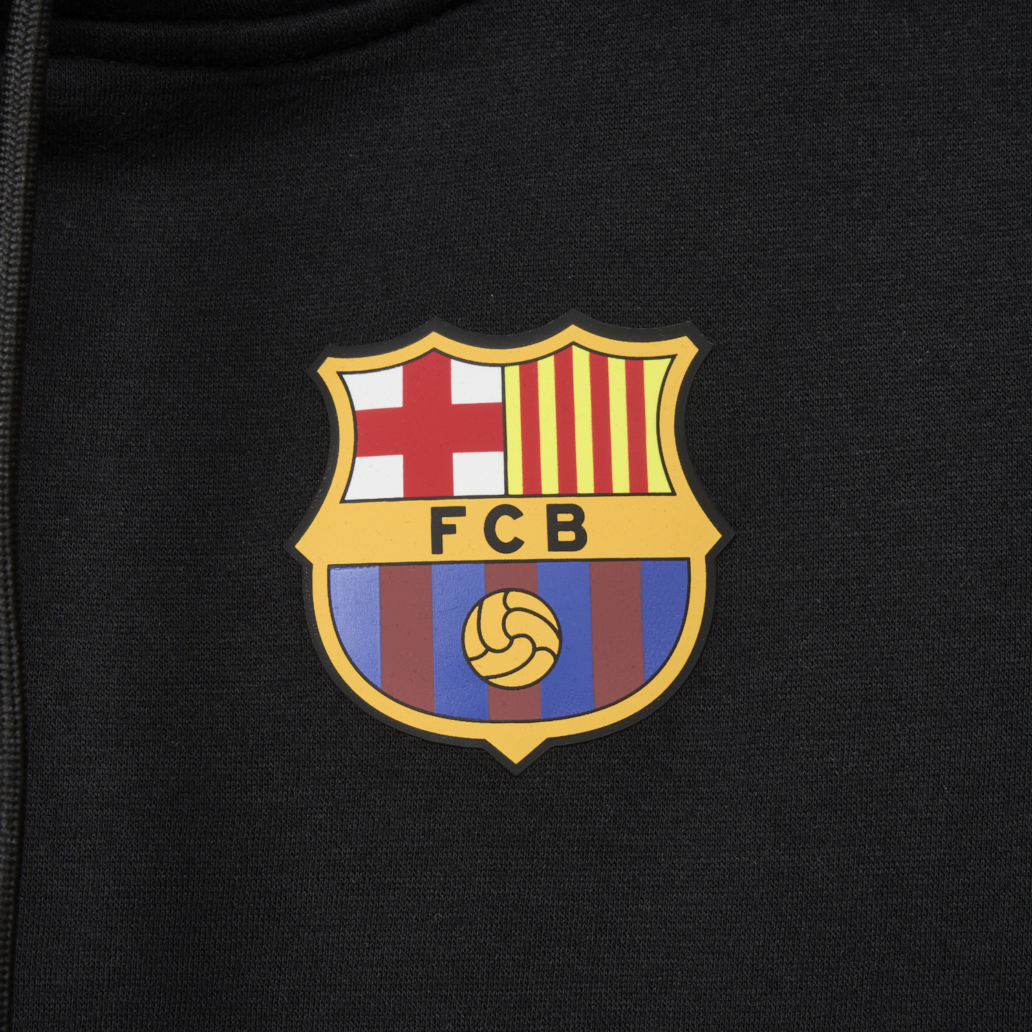 AlphaJersey-Barcelona x Travis Scott Black Unisex Pullover Hoodie