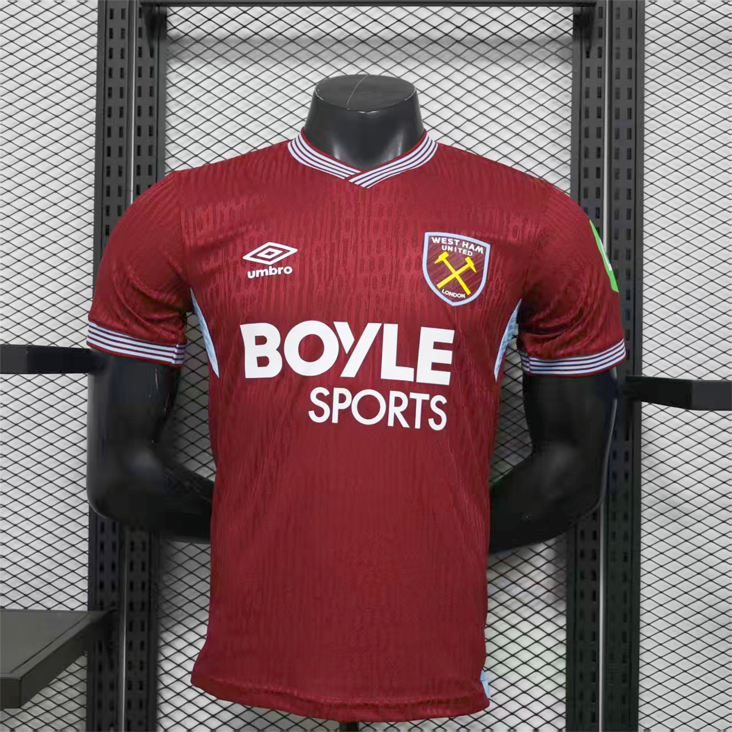 AlphaJersey-West Ham United 25-26 Home Jersey - Player Version