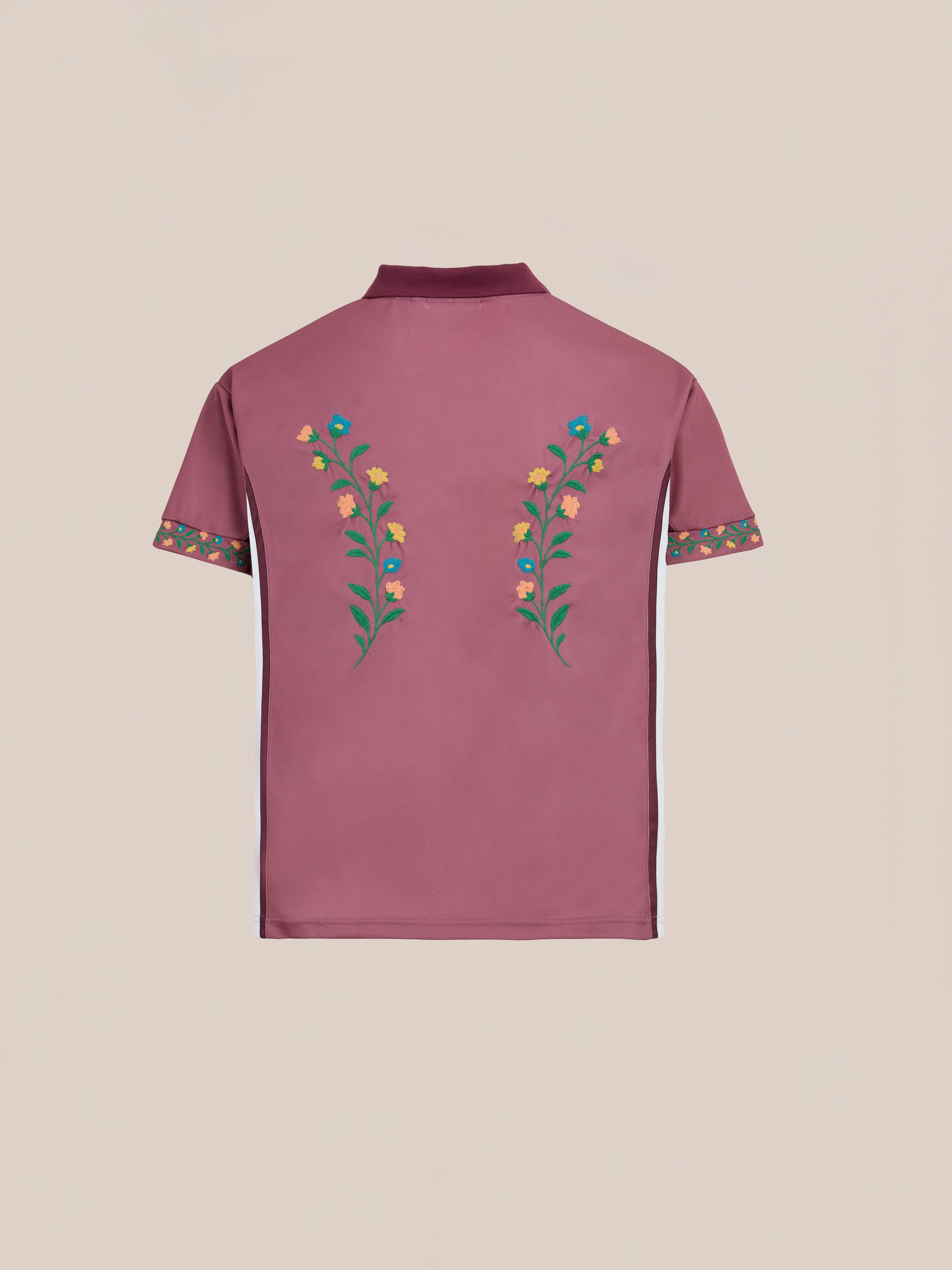 Floral Polo Jersey | Modern Menswear by yycbvcnbmmnbm