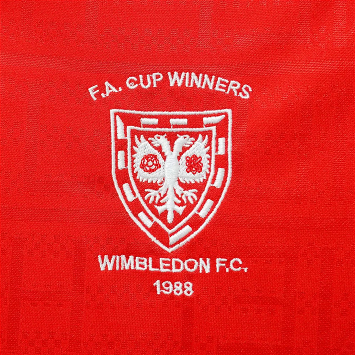 AlphaJersey-Retro Wimbledon 1988-89 Away Red Jersey