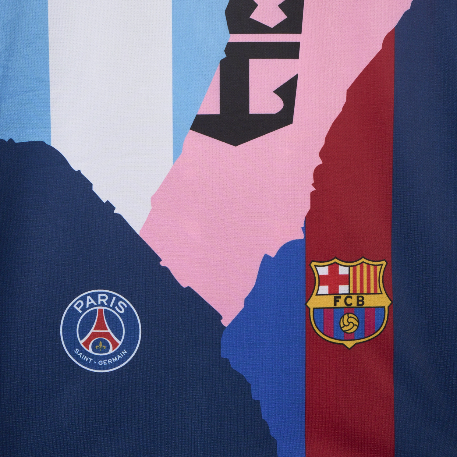 AlphaJersey-Messi Career Commemorative Jersey - Fans Version - Argentina INT M.A.M Barcelona - with 10 Special Font