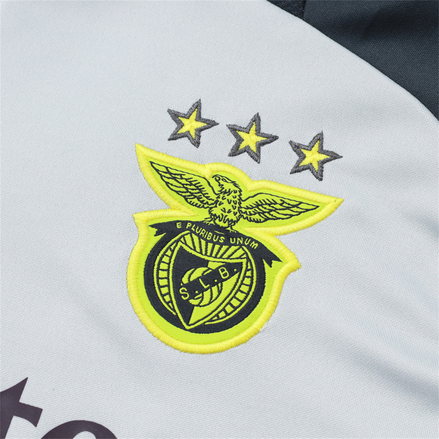 AlphaJersey-Benfica 25-26 Long Sleeve Training Set - Grey Top and Deep Grey Pants