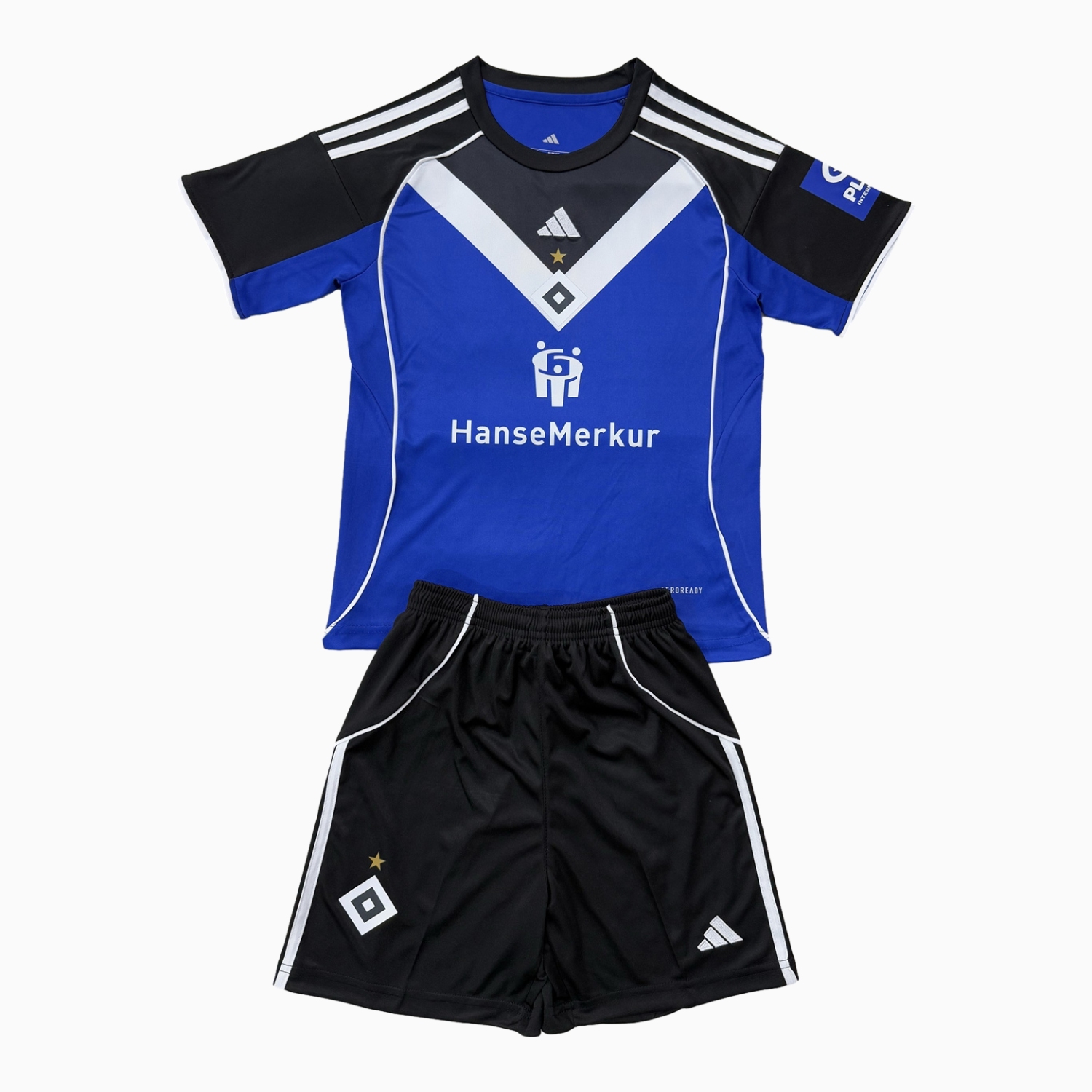 AlphaJersey-Hamburger SV 25-26 Away Men's Adult Jersey Set - Fans Version
