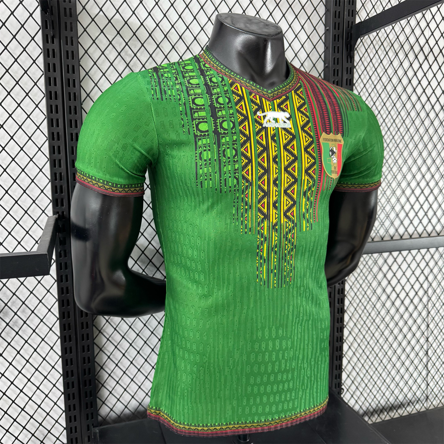 AlphaJersey-Mali 2025 Away Green Jersey - Player Version