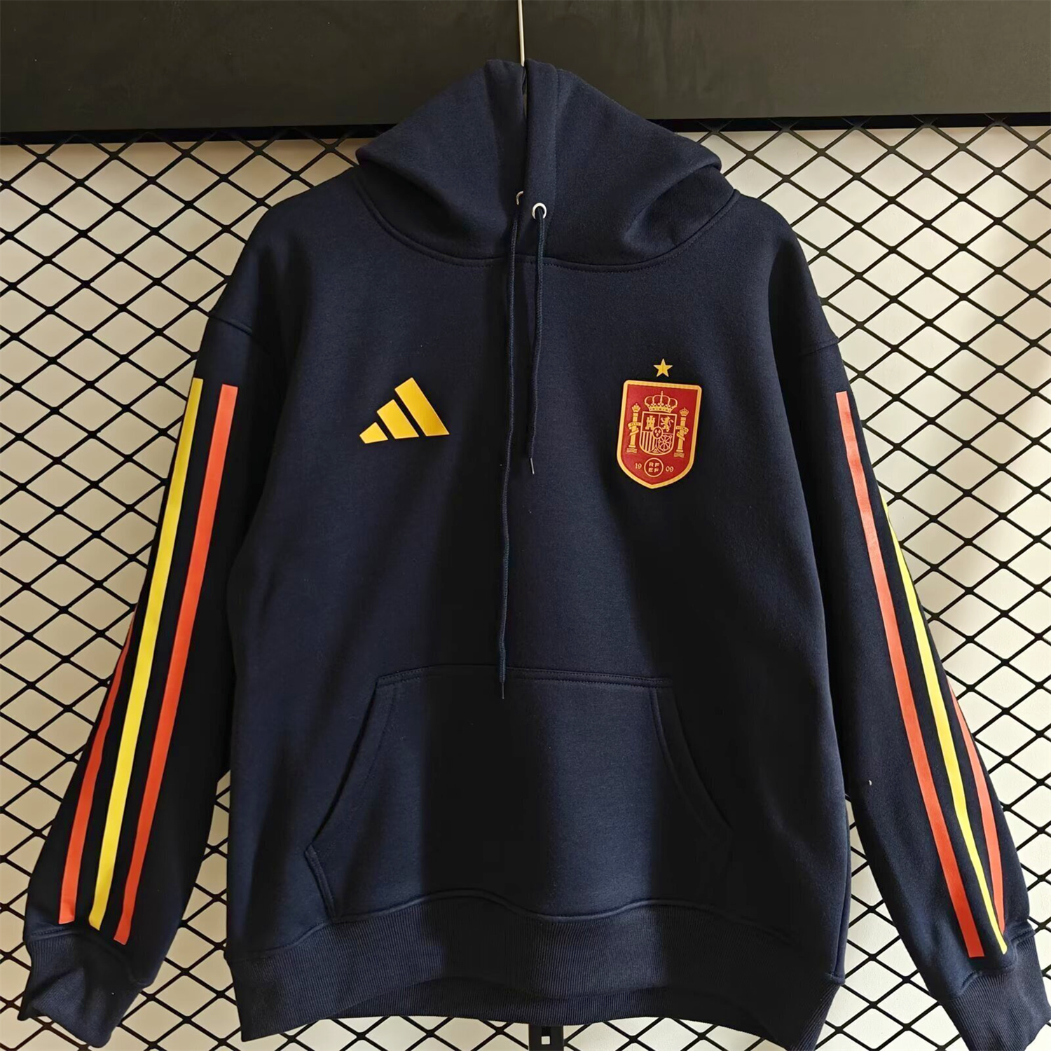AlphaJersey-Spain 2026 Home Unisex Pullover Hoodie