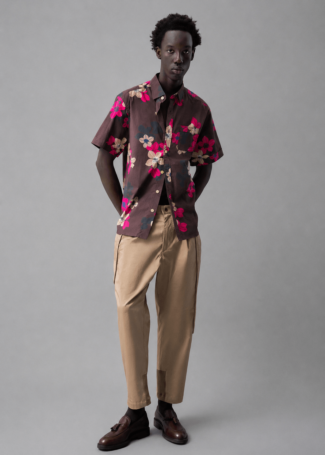 Poison Berry Print Shirt | Modern Menswear by yycbvcnbmmnbm