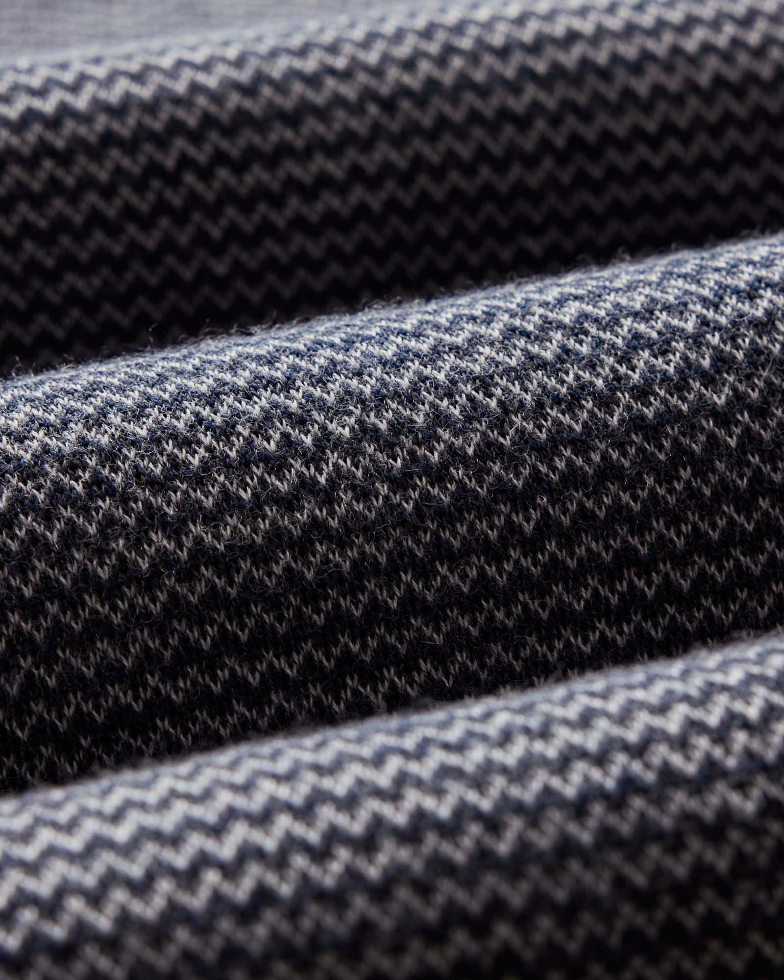 The Nichols Polo in Navy Birdseye Merino | Modern Menswear by yycbvcnbmmnbm