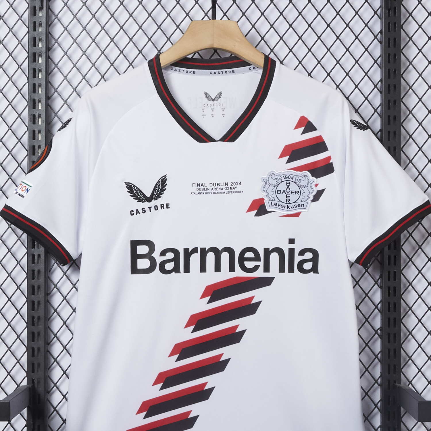 AlphaJersey-Retro Bayer 04 Leverkusen 23-24 Europa Conference League Final Jersey