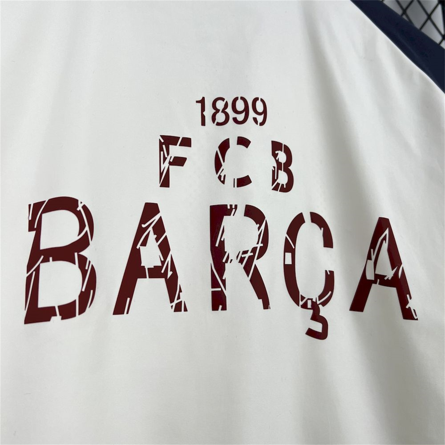 AlphaJersey-Retro Barcelona 1994-95 Player Windbreaker - White