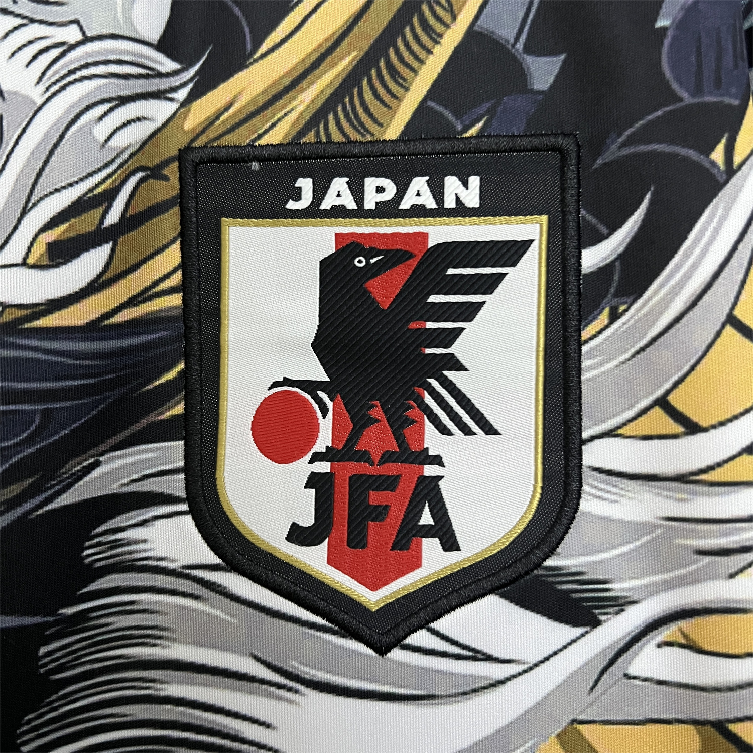 AlphaJersey-Japan 2024 Black Yellow Dargon Special Edition Jersey - Fans Version