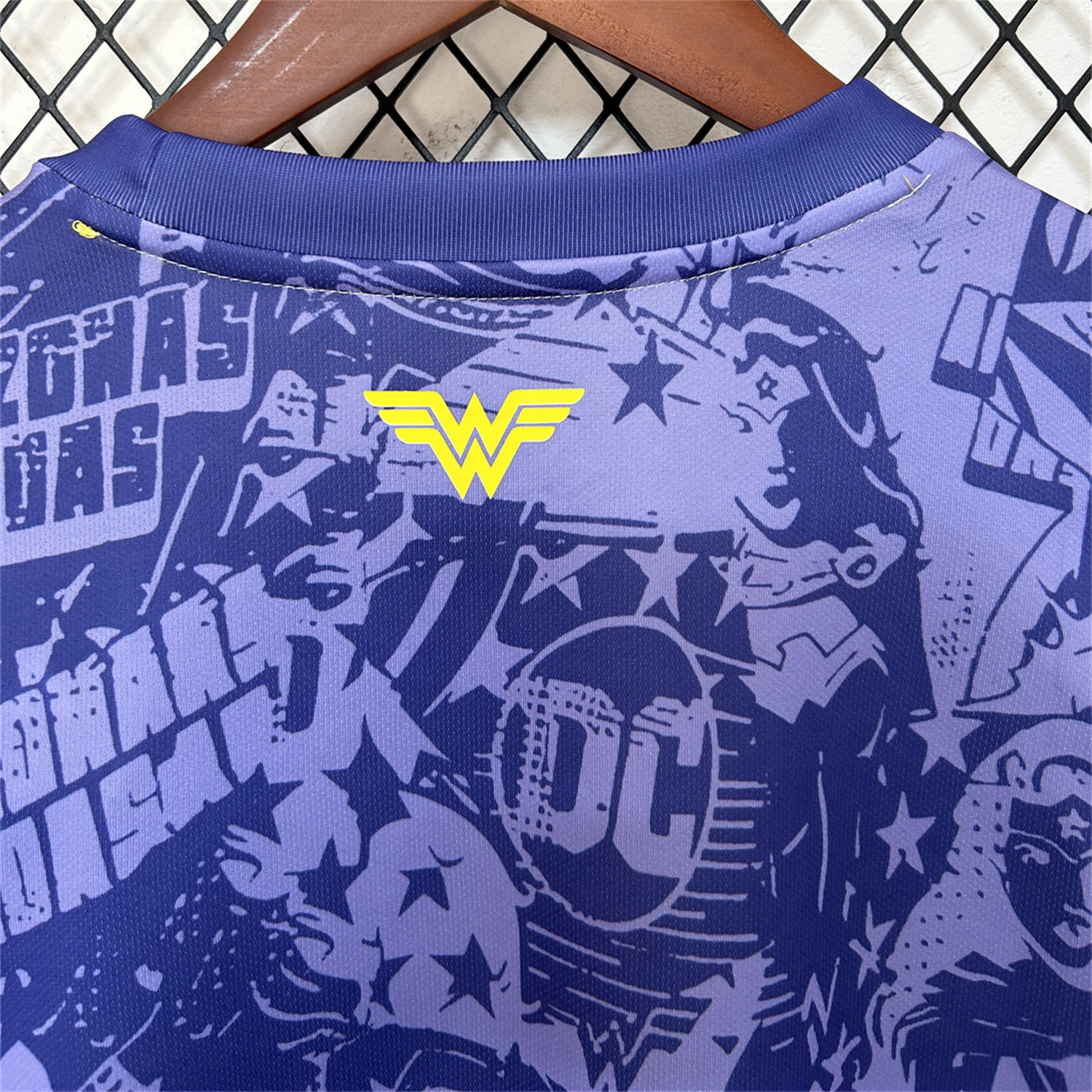 AlphaJersey-Tigres UANL 25-26 Blue And Purple Pre-match Training Jersey - Fans Version