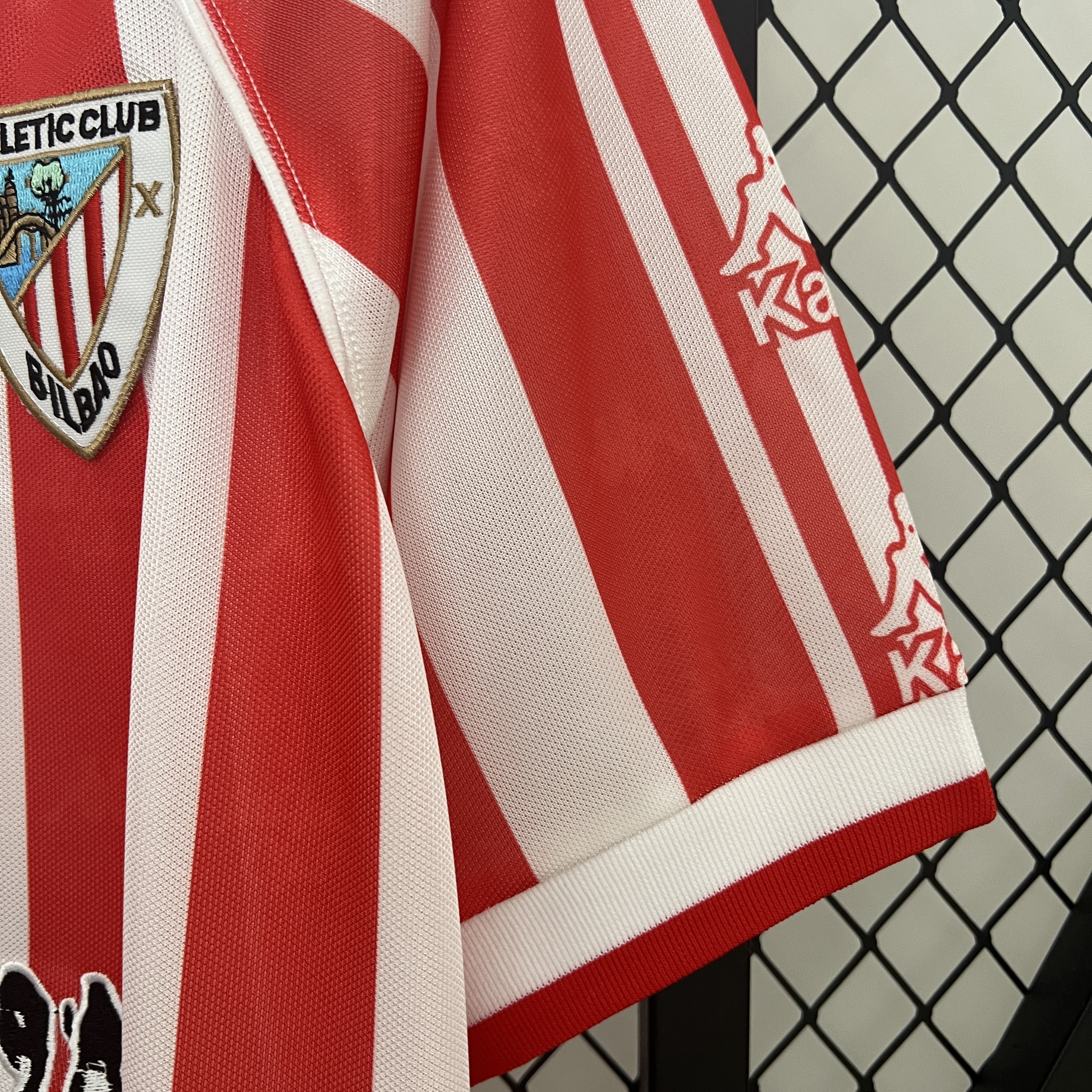 AlphaJersey-Retro Athletic Bilbao 1997-98 100th Anniversary Home Stadium Jersey